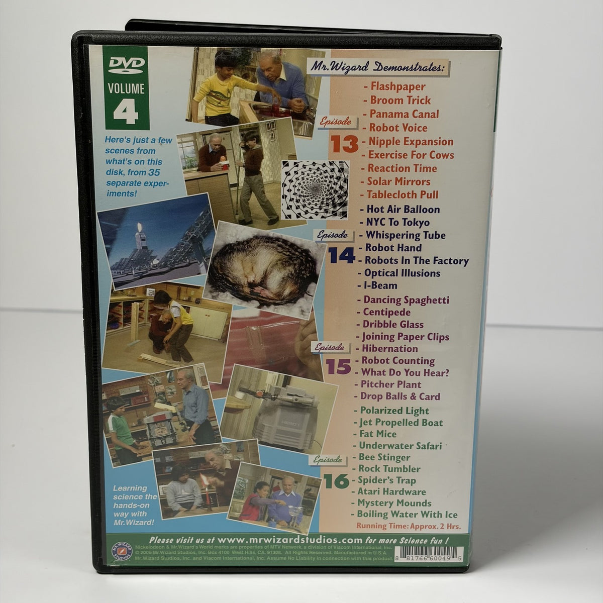 Mr. Wizard's World Volume 4 DVD - Digitally Remastered - Uncut Episodes Science