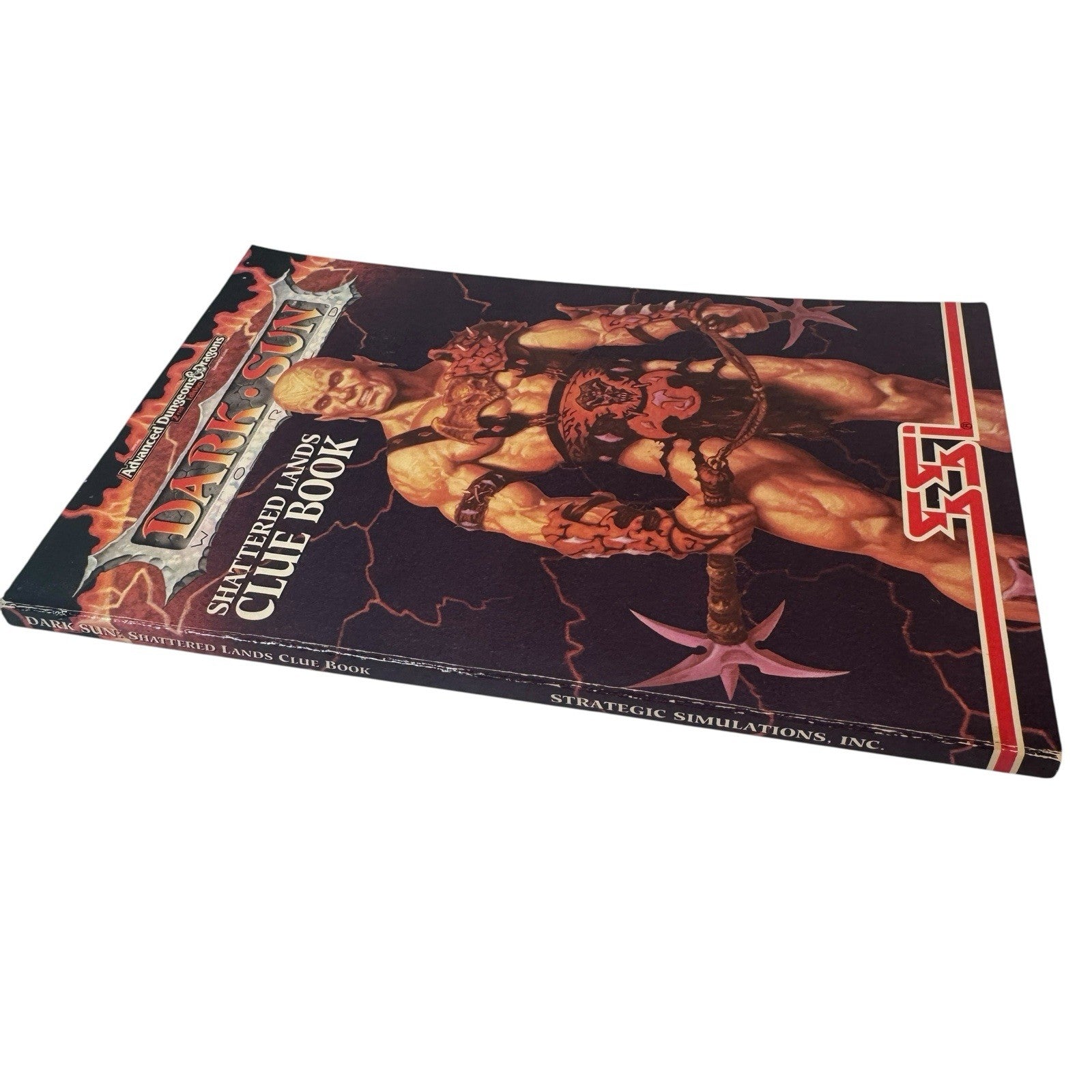 Advanced Dungeons & Dragons Shattered Lands Rare Mail Away Clue Book