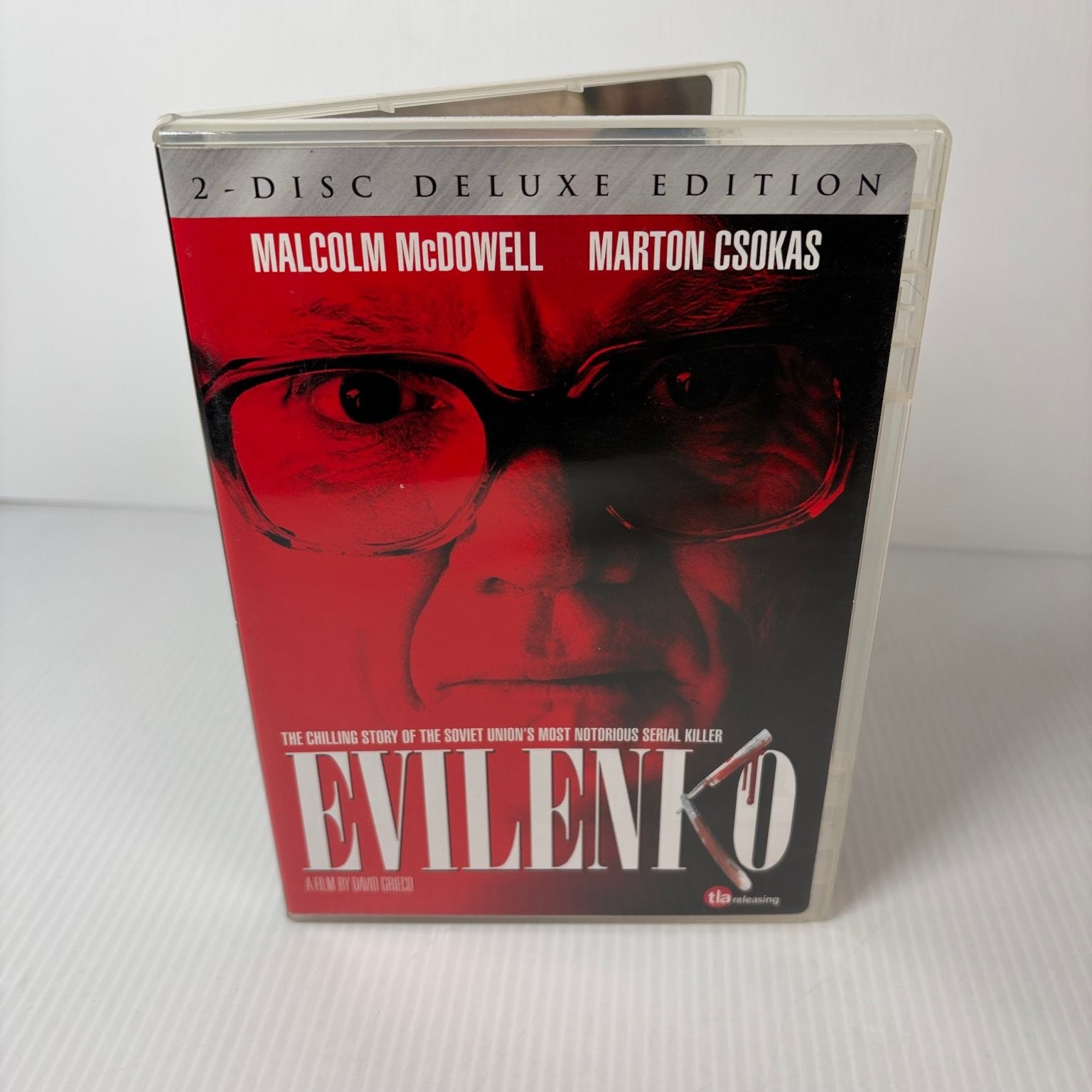 EVILENKO DVD 2004 2-Disc Deluxe Edition Malcolm McDowell Marton Csokas Thriller