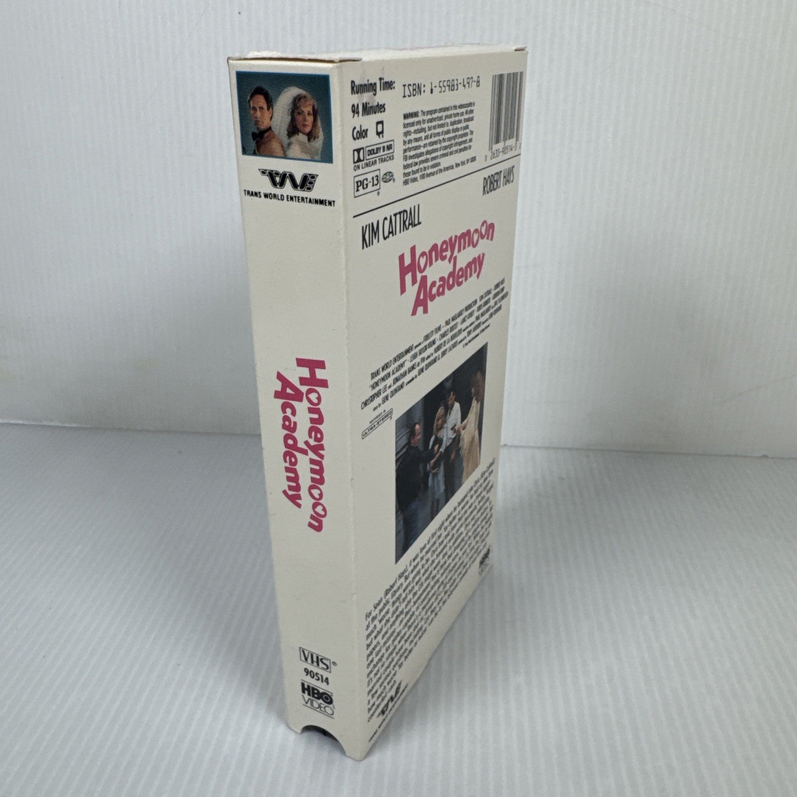 Honeymoon Academy VHS 1990 Kim Cattrall Robert Hayes Rare Romantic Comedy