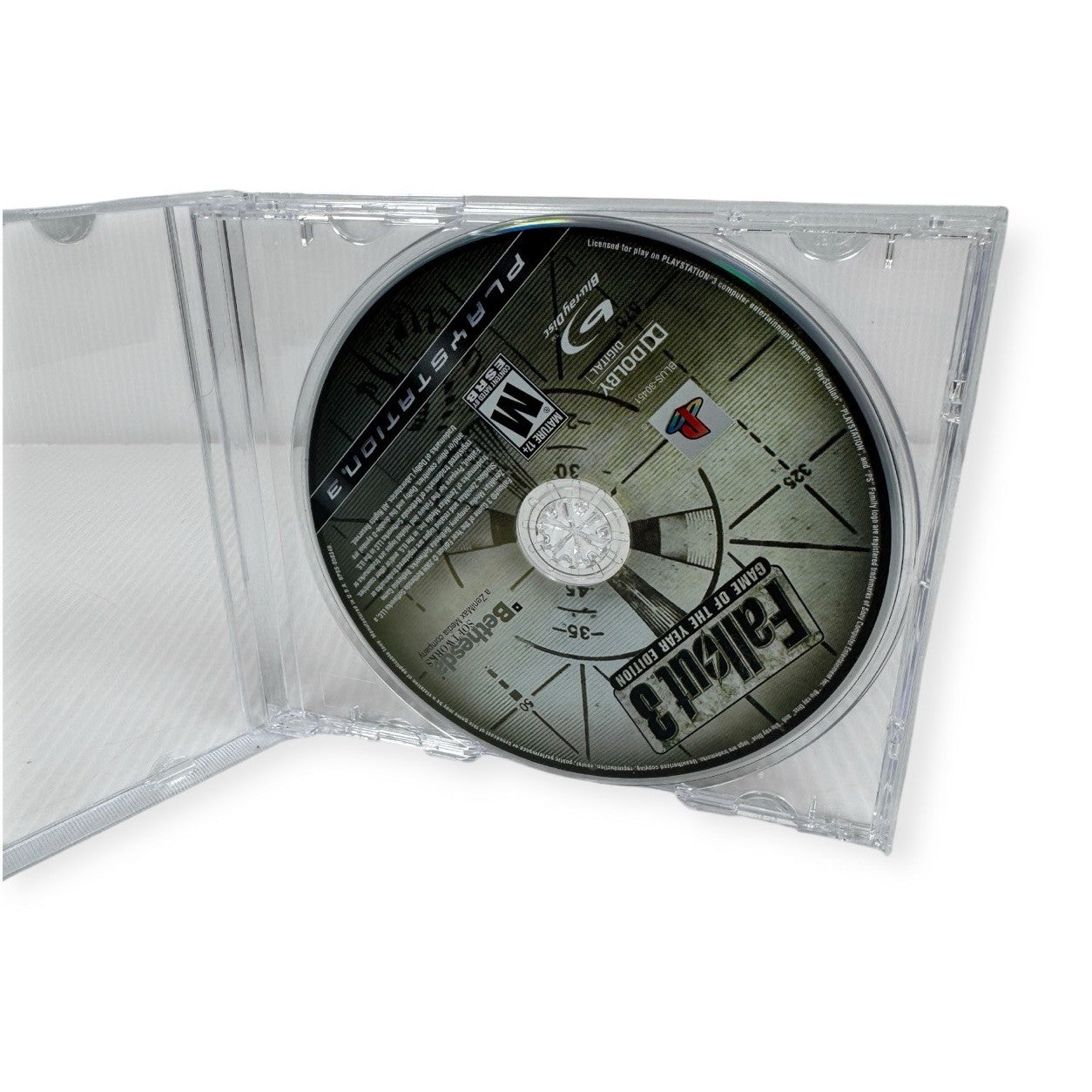 Fallout 3 Game of the Year Edition (Sony PlayStation 3, 2009) Game Disc Only