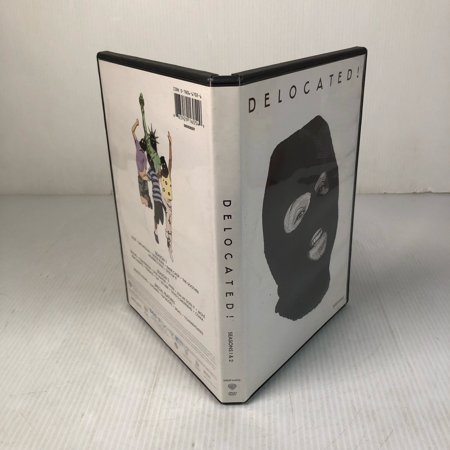 Delocated Seasons 1 & 2 DVD (2011) Adult Swim Comedy Special Features