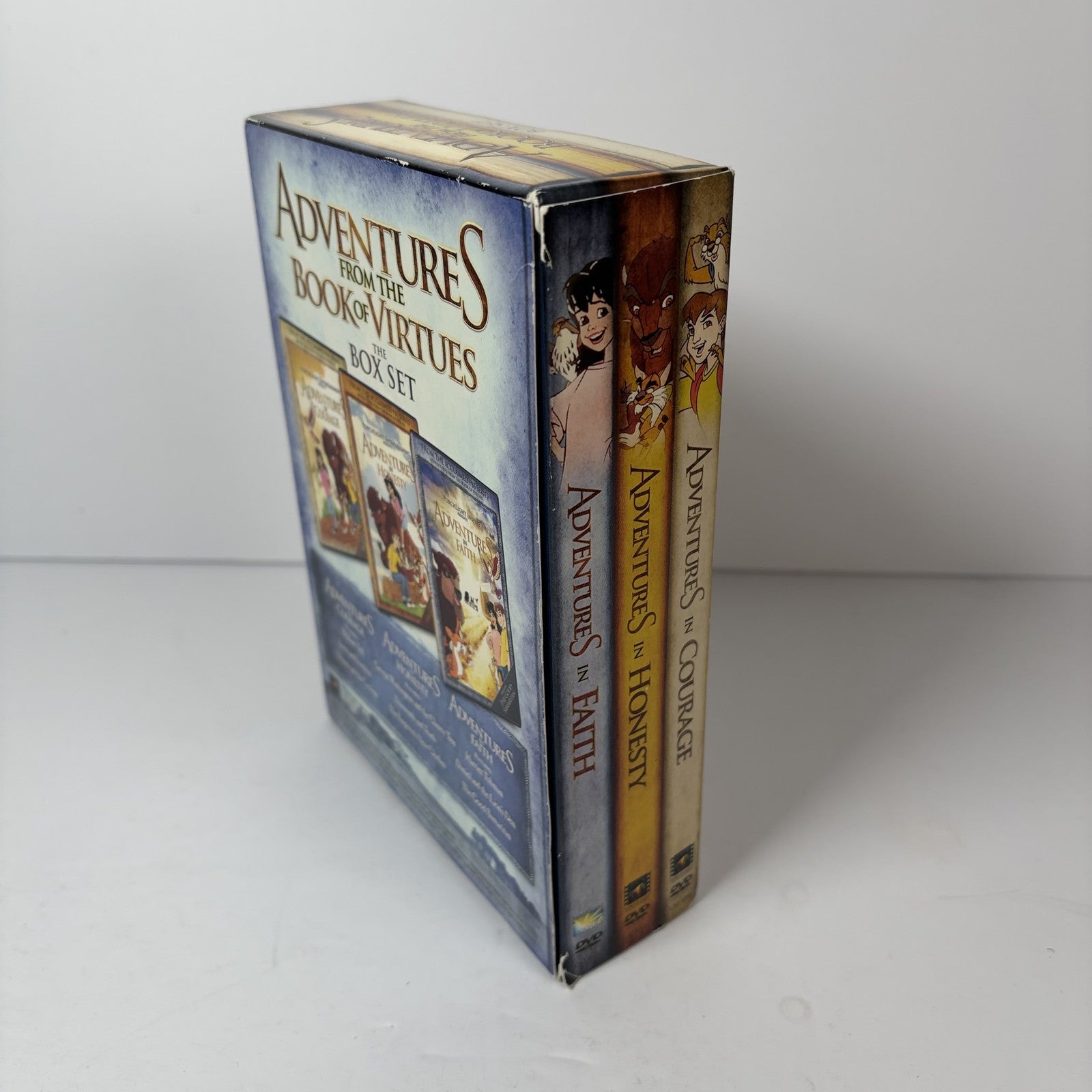 Adventures from the Book of Virtues The Box Set PBS Series DVD 3-Disc Rare OOP