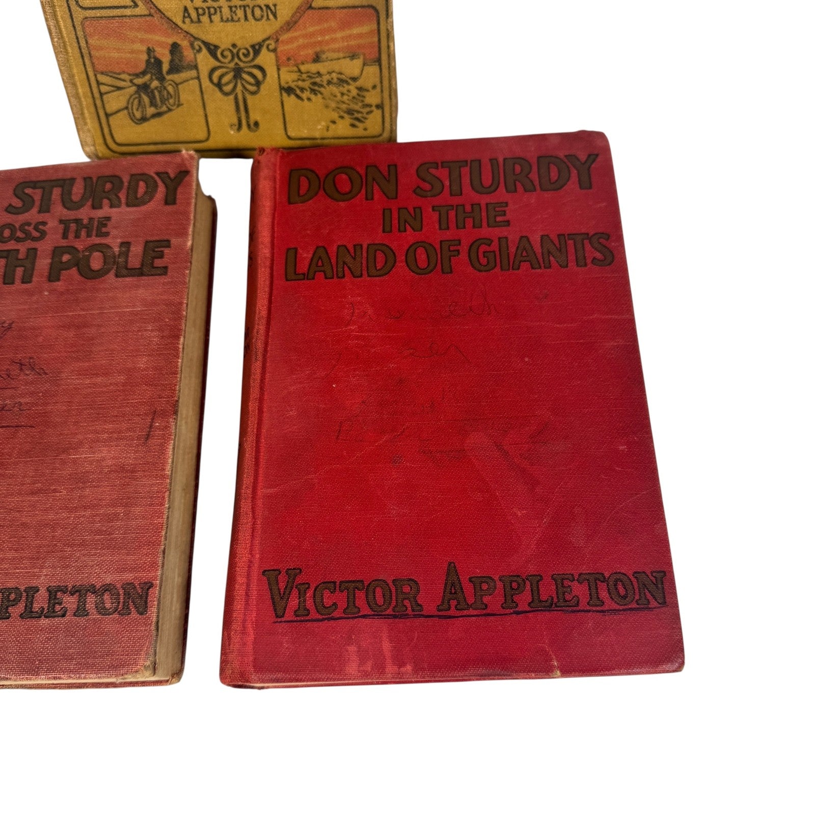 Lot of Antique 1920s 1st Print Hardcover Tom Swift & Don Sturdy Books Appleton