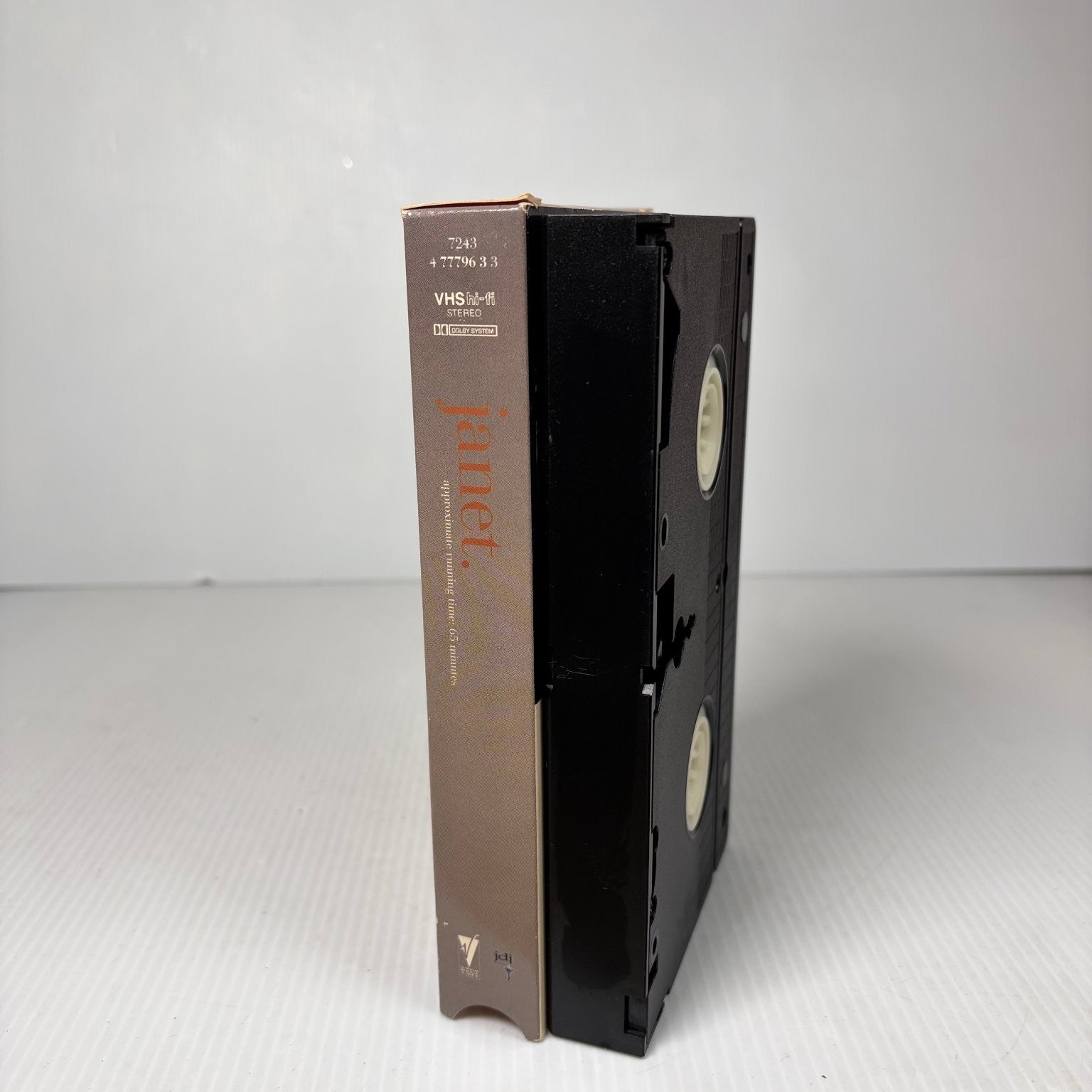 Janet. VHS 1994 Music Video Pop R&B Documentary Virgin Records Hi-Fi