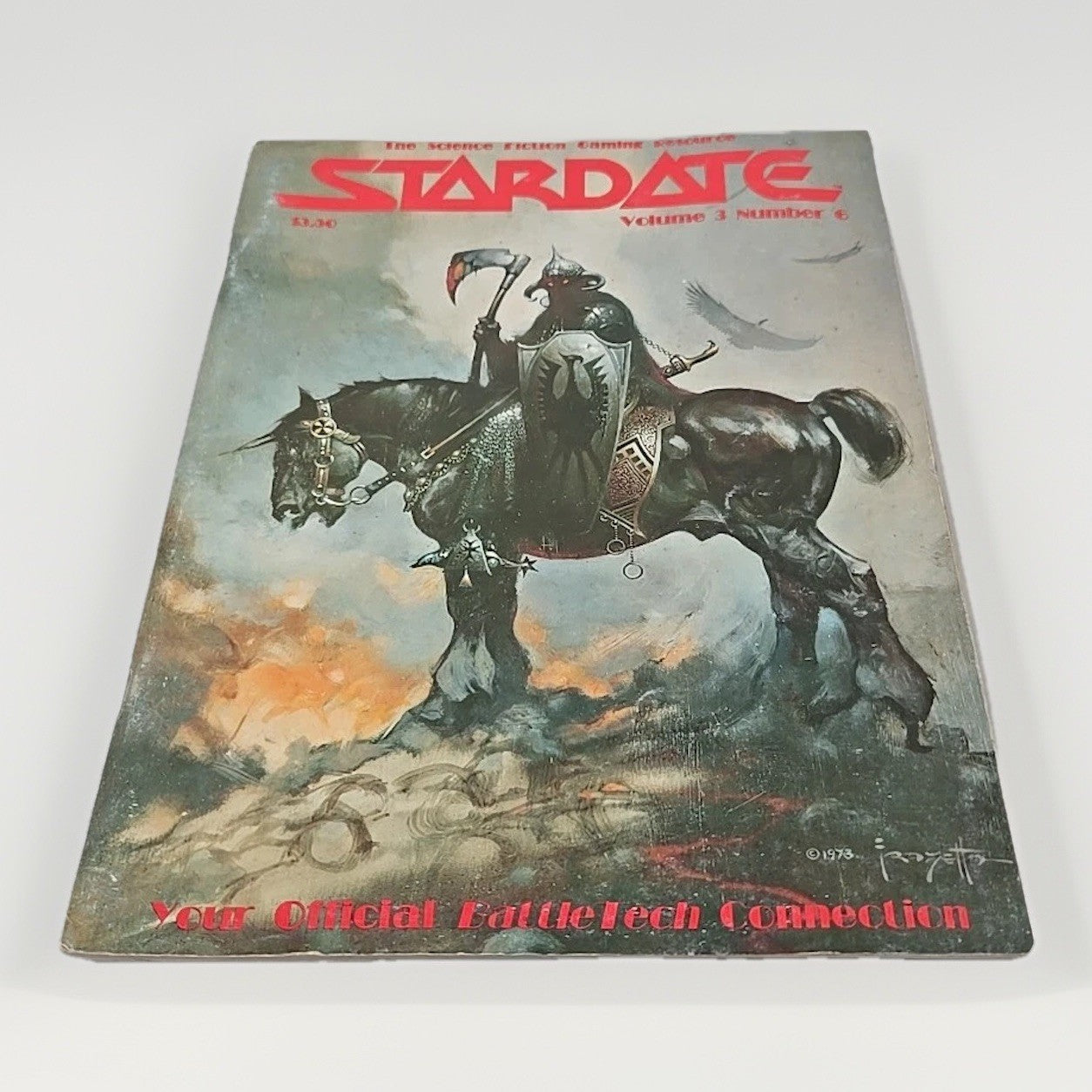 Stardate Vol 3 Number 6 Official BattleTech Companion Magazine Death Dealer 1984