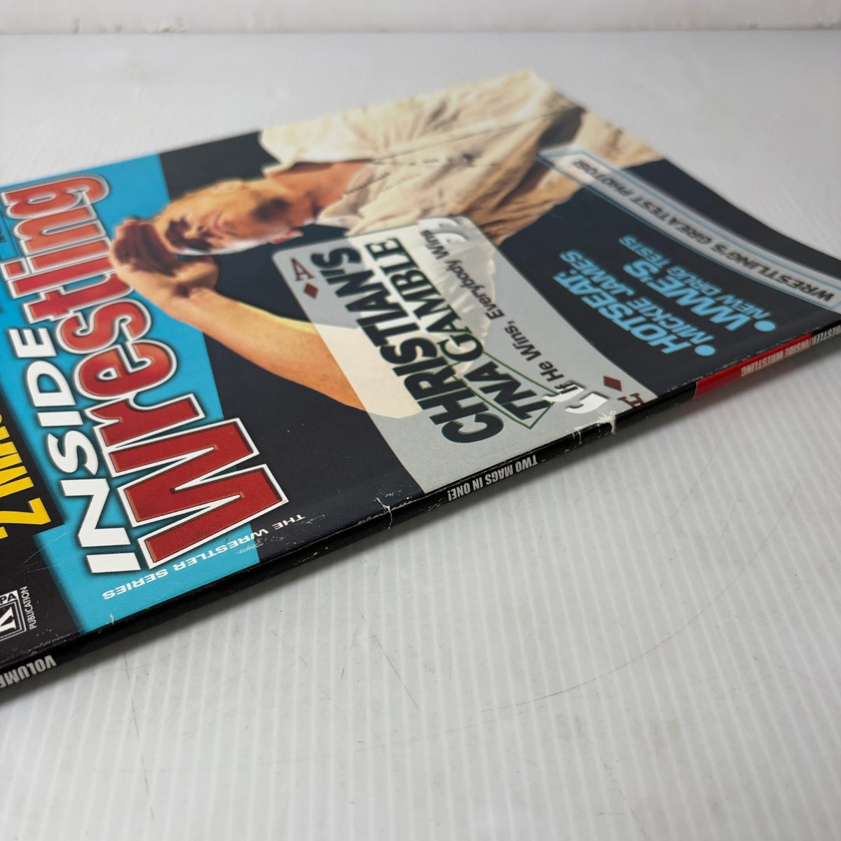 Inside Wrestling & The Wrestler Magazine May 2006 Christian Cage Kurt Angle