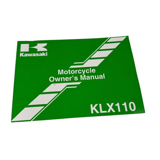 2006 KAWASAKI KLX110 A6F 99987-1355 Owner's Owners Manual OEM