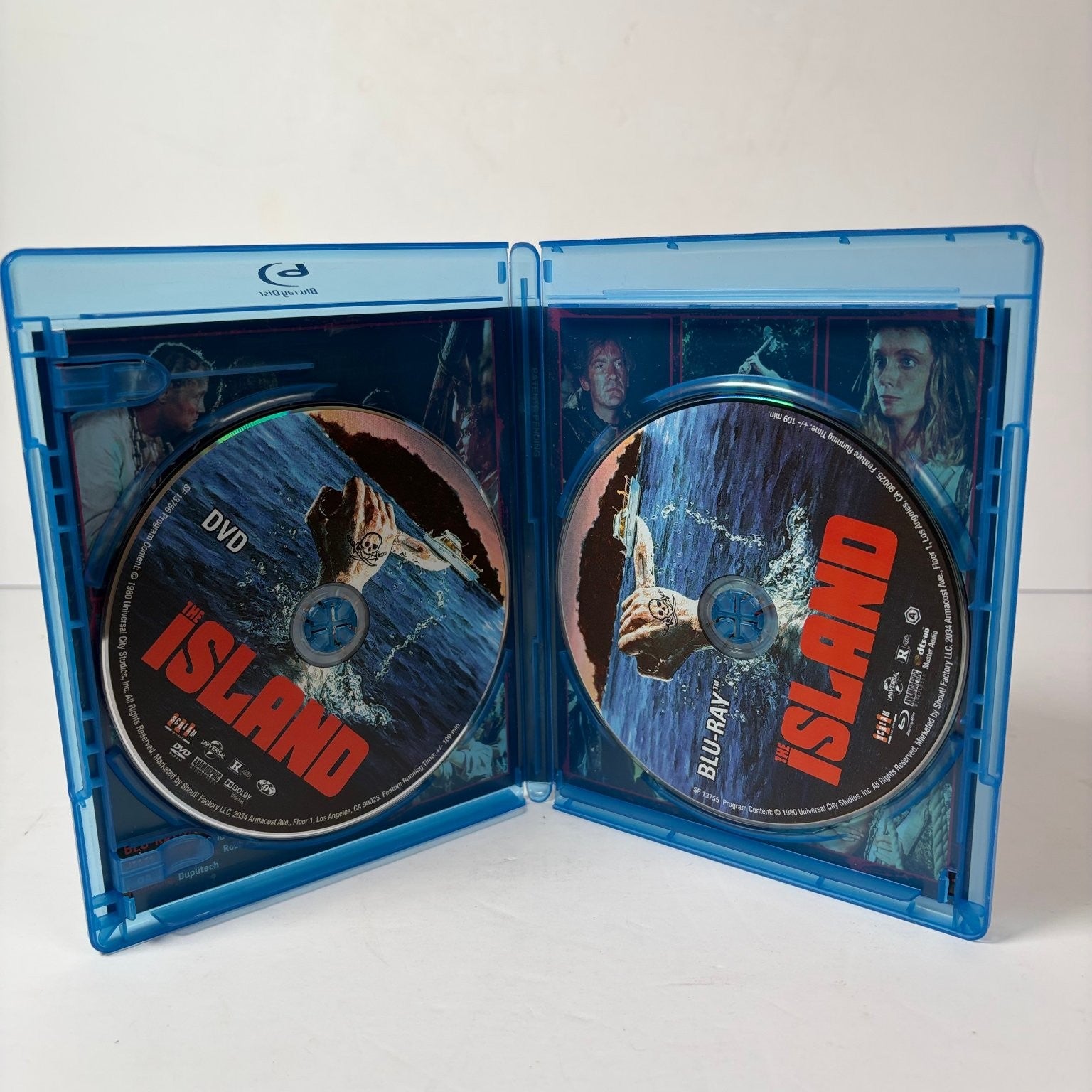 The Island Blu-ray + DVD (1980) Michael Caine, David Warner, Peter Benchley