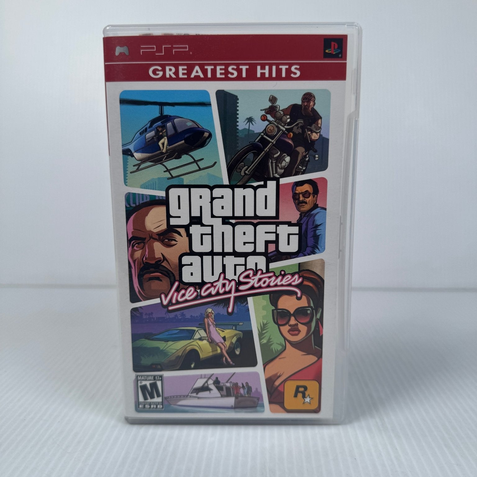 Grand Theft Auto Vice City Stories Greatest Hits PSP Video Game Complete CIB