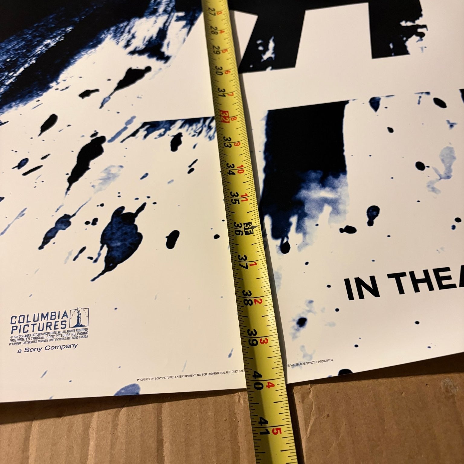The Equalizer 2014 One Sheet Movie Poster Original Double-Sided Denzel Preview
