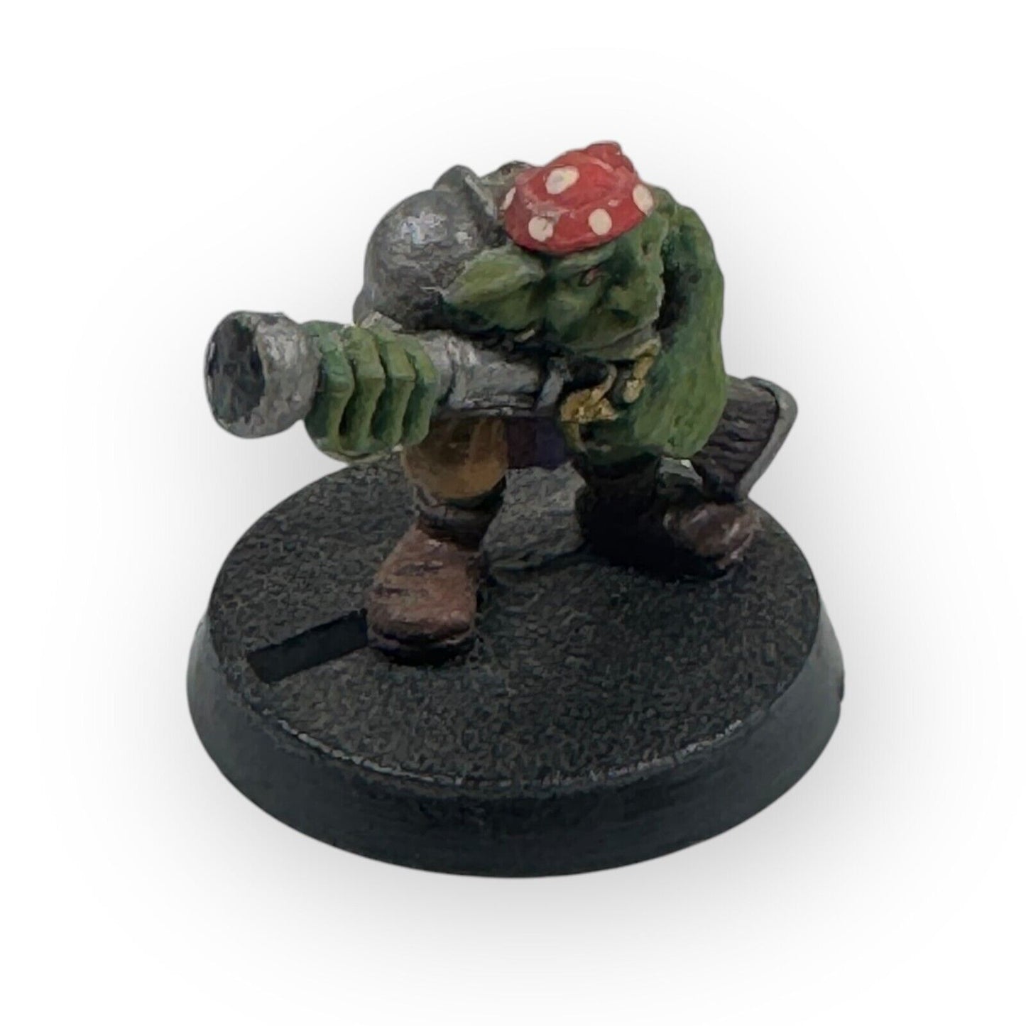 Warhammer 40K Rogue Trader Gretchin Weirdboy Armed with Blunderbuss Painted