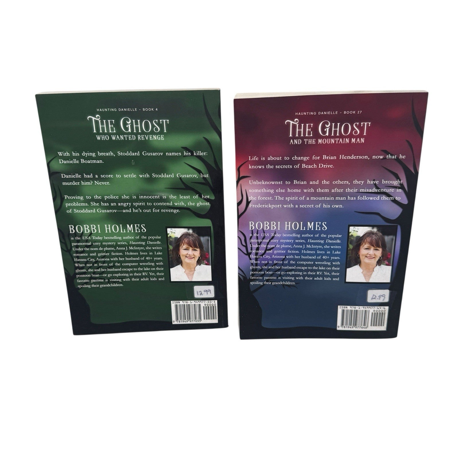 Haunting Danielle Lot 2 Books 1 & 4 The Ghost Who Wanted Revenge & Mountain Man