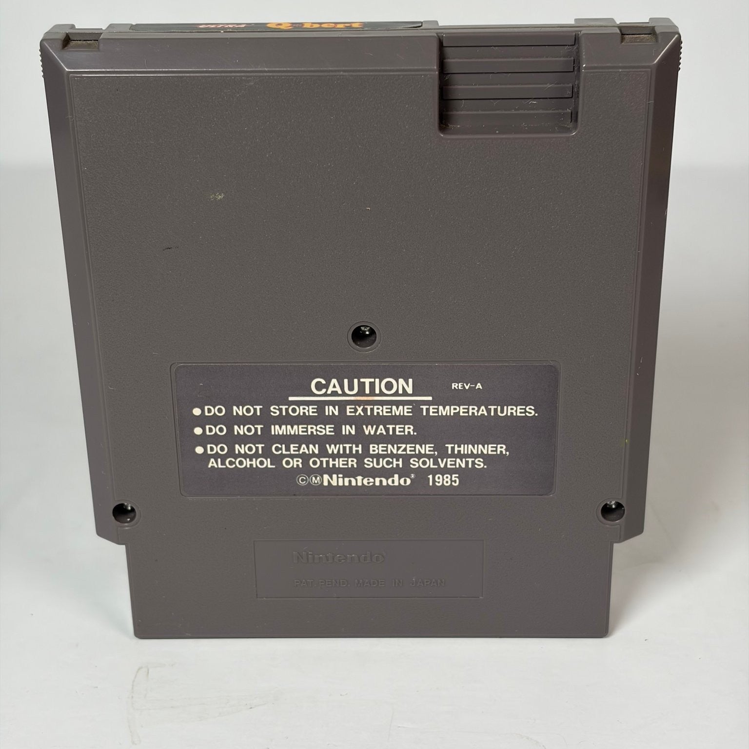 Qbert Nintendo NES Game Cartridge Only Tested Working