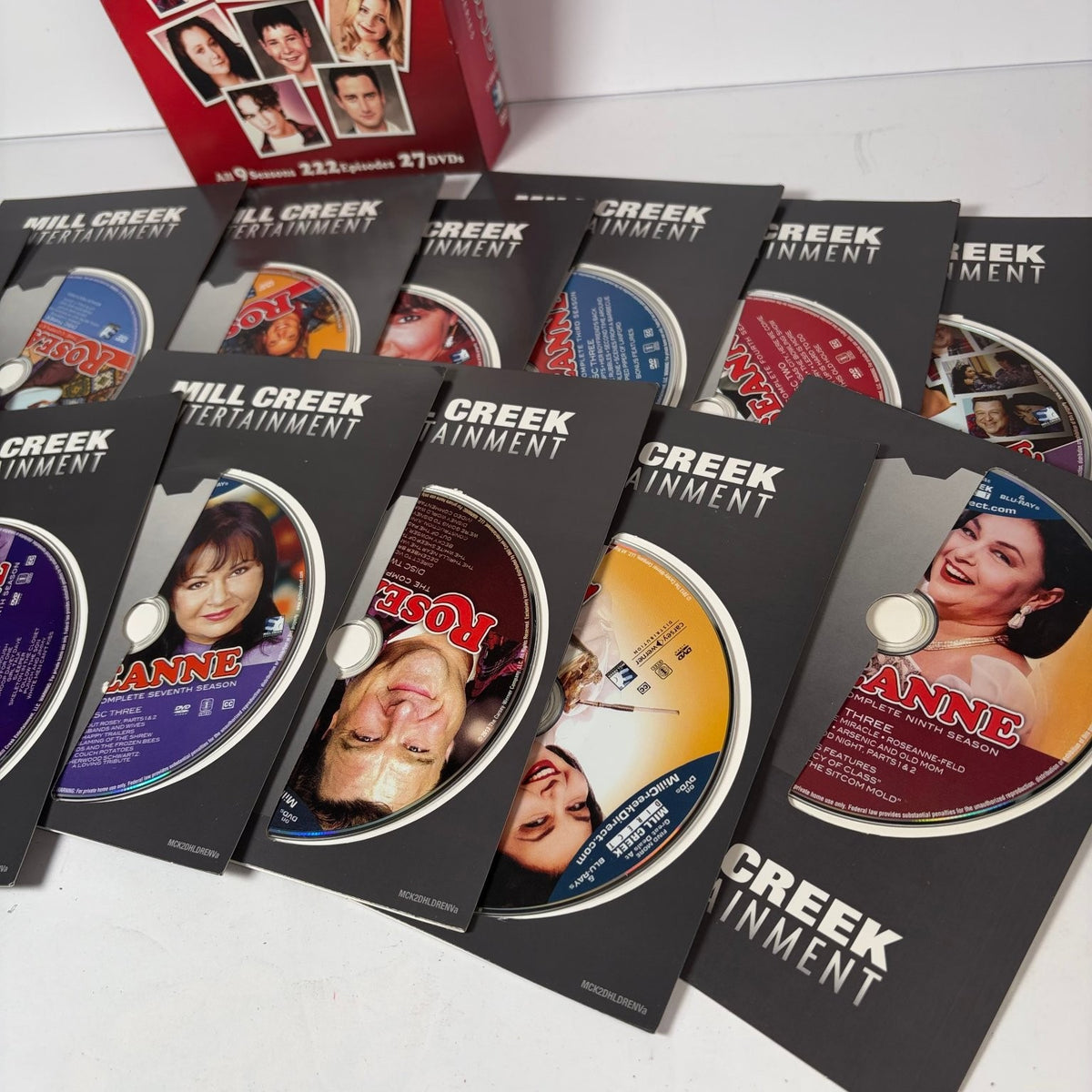 Roseanne The Complete Series DVD Box Set All 9 Seasons 222 Episodes 27 Discs