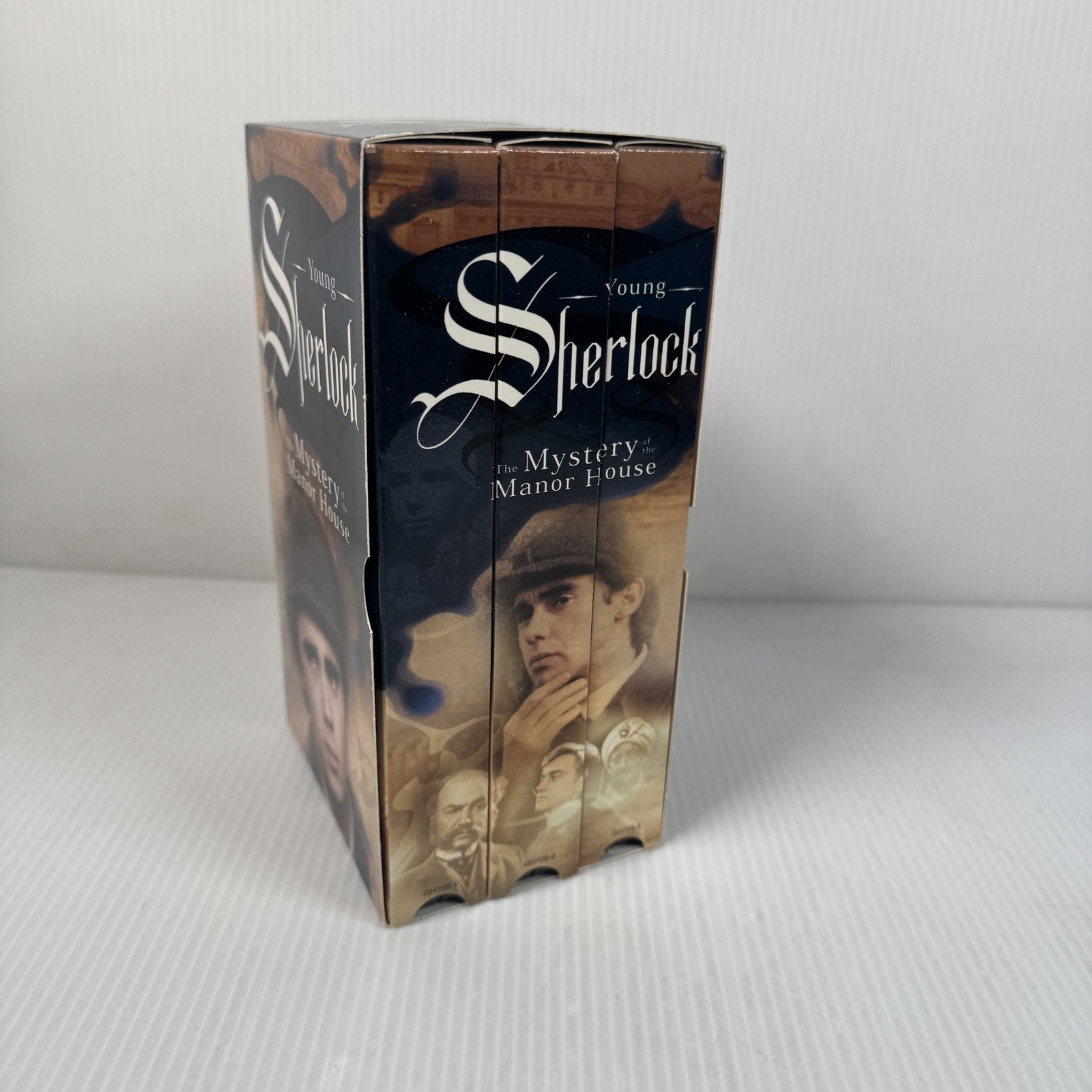 Vintage Young Sherlock Mystery of the Manor House VHS Set 3 Volumes Boxed 1977