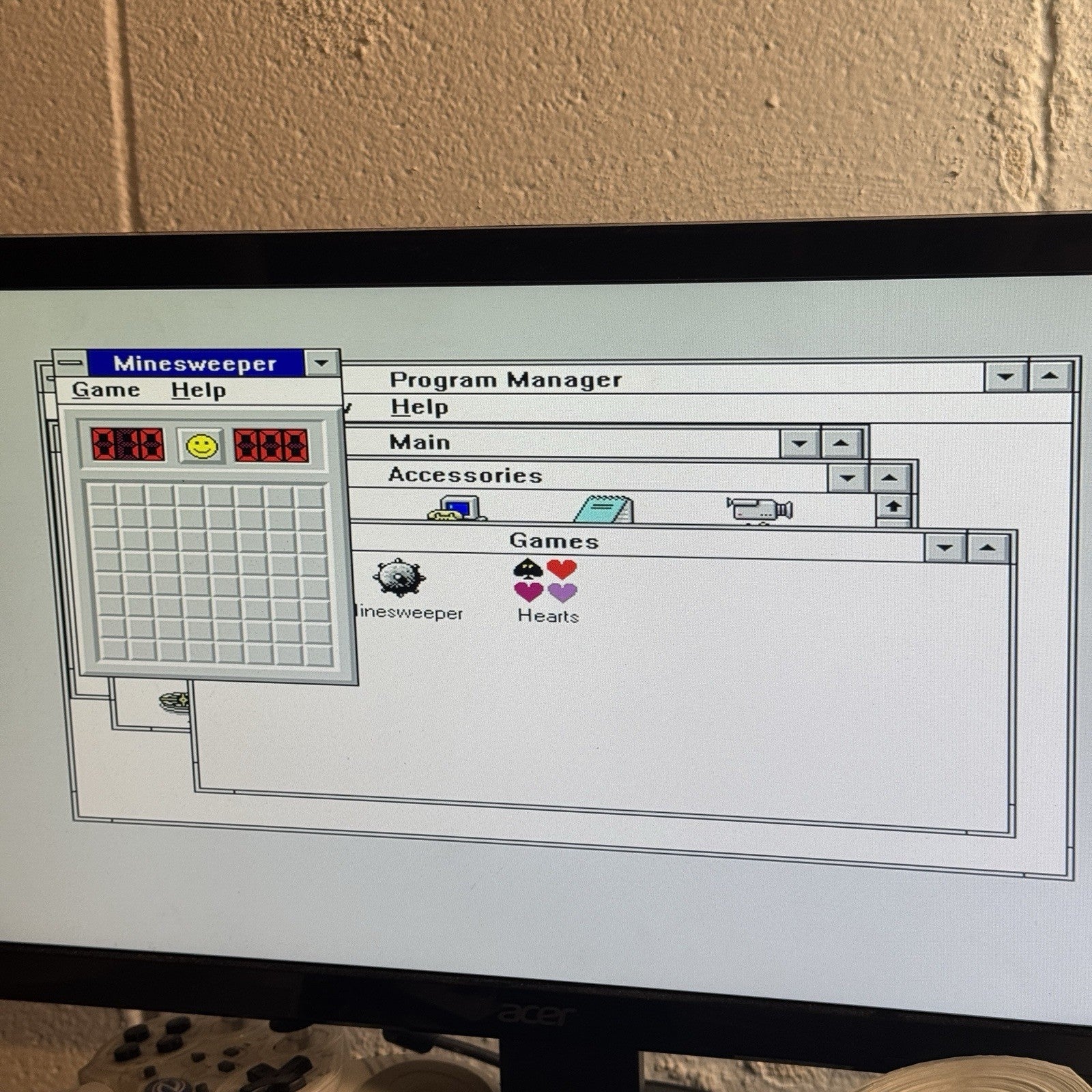 Vintage Vectra VL Series 3 5/75 Windows 3.1 Workgroups