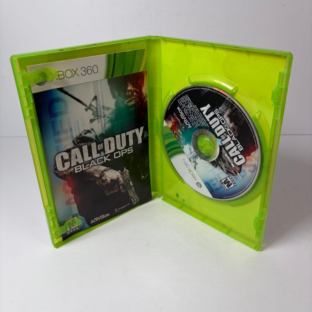 Call of Duty Black Ops Xbox 360 NTSC Activision Treyarch Complete w/ Manual
