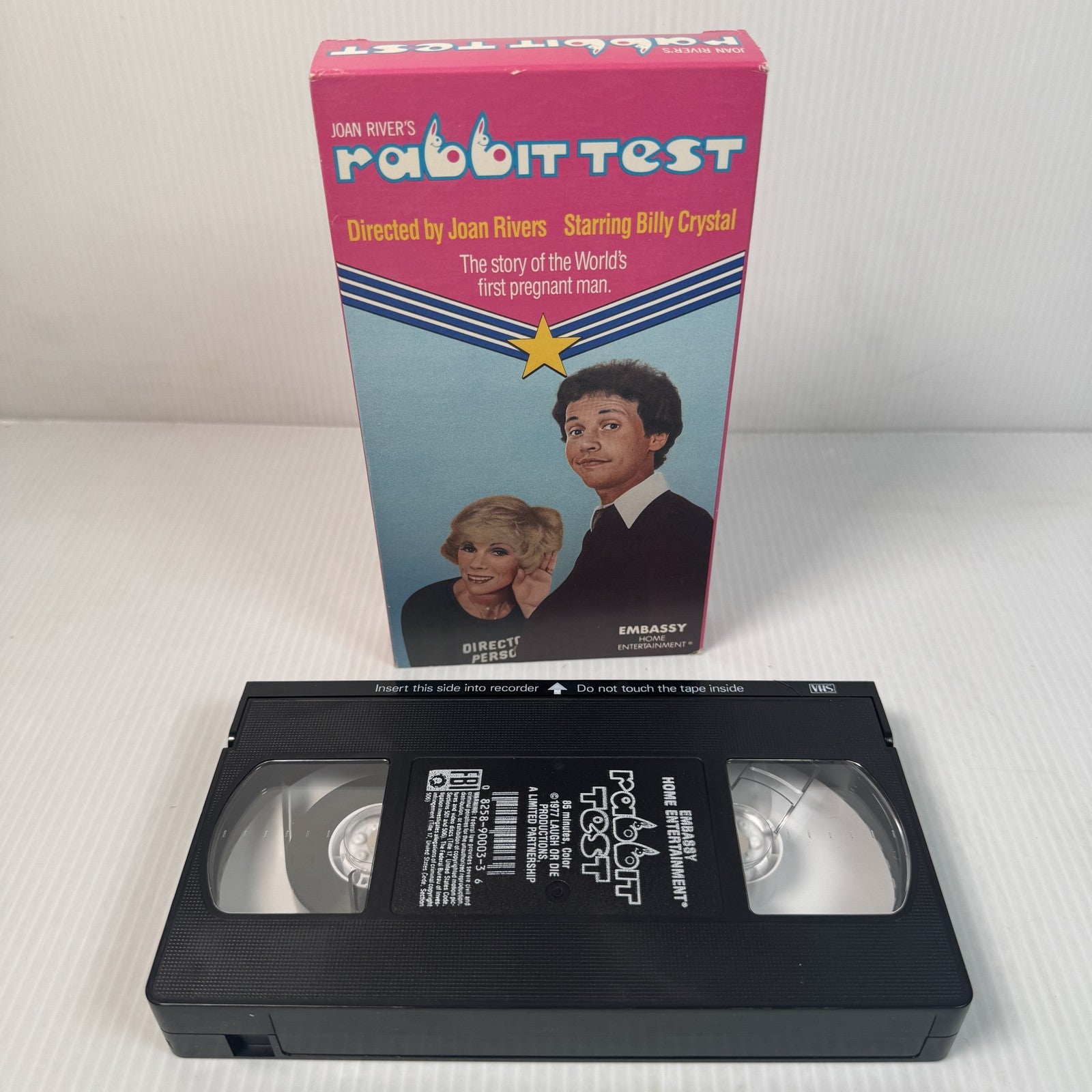 Vintage Rabbit Test VHS Joan Rivers Billy Crystal Comedy 1978 Movie NTSC Embassy