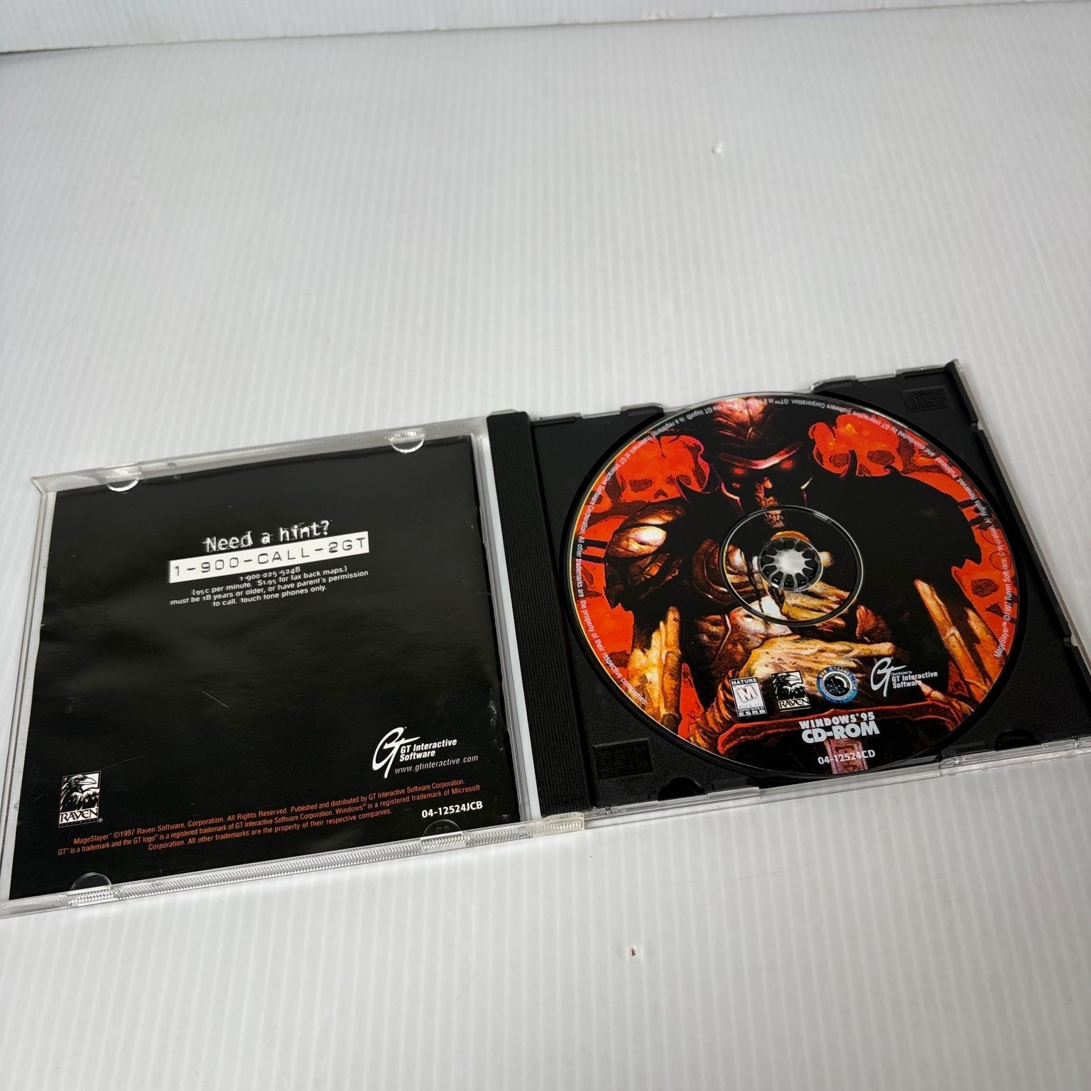 MageSlayer Windows 95 PC Bog Box Game Complete Raven Software GT Interactive