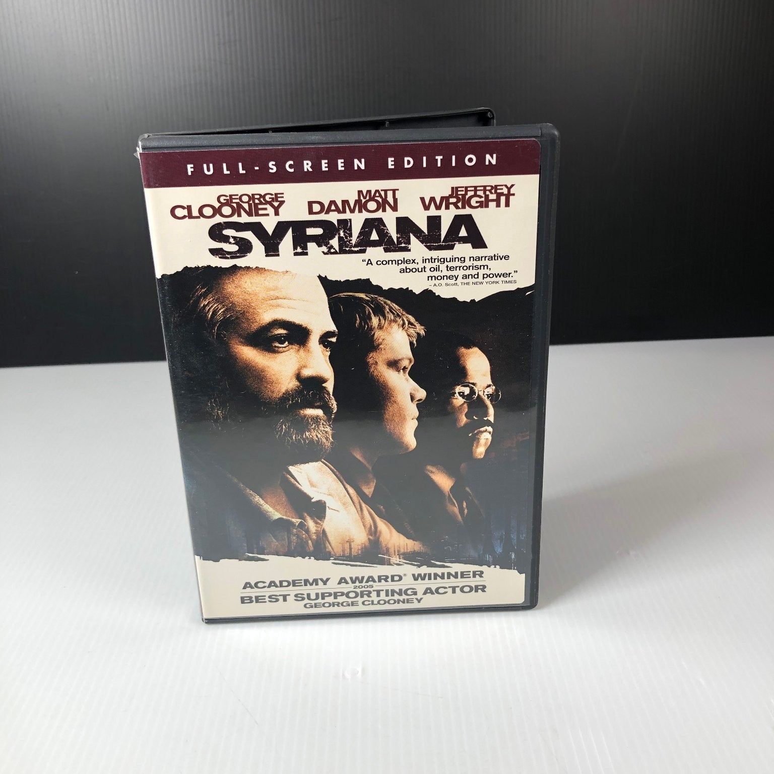 Syriana DVD 2005 Full Screen Edition George Clooney Matt Damon