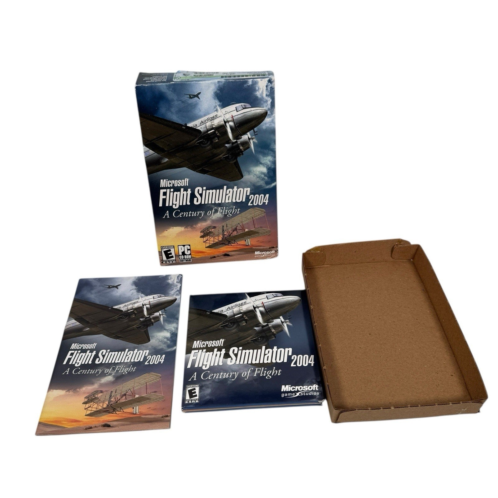Microsoft Flight Simulator 2004 A Century Of Flight PC CD-ROM SOFTWARE RATED E