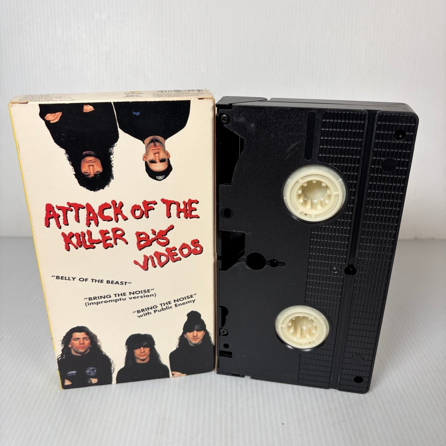Anthrax Attack of Killer B's Videos VHS 1991 Thrash Metal Island Visual Arts