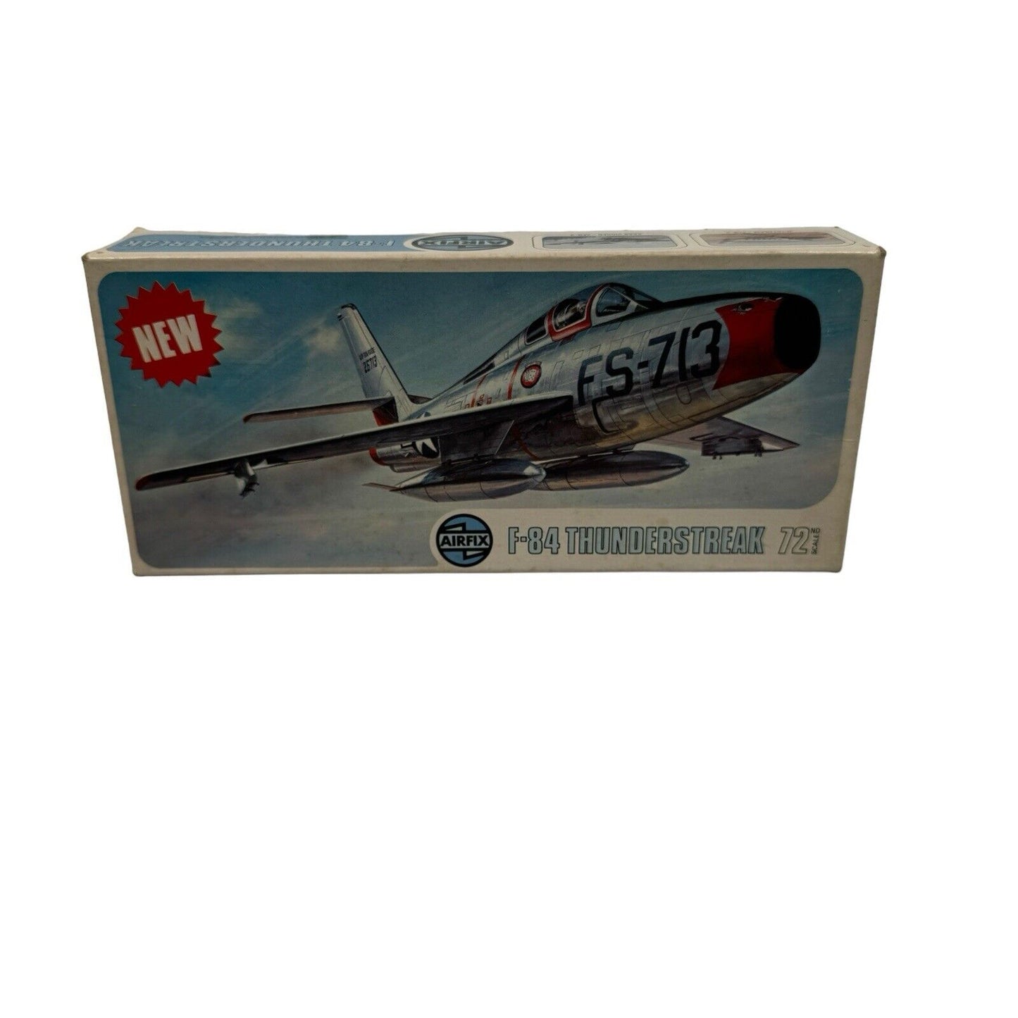 Airfix 1/72 scale jet airplane model kit F-84F Thunderstreak fighter bomber New