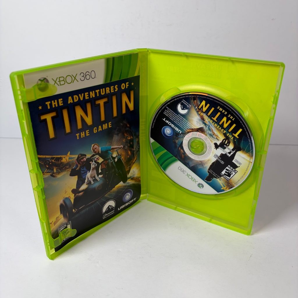 The Adventures of Tintin The Game Xbox 360 Ubisoft Kinect Compatible NTSC CIB