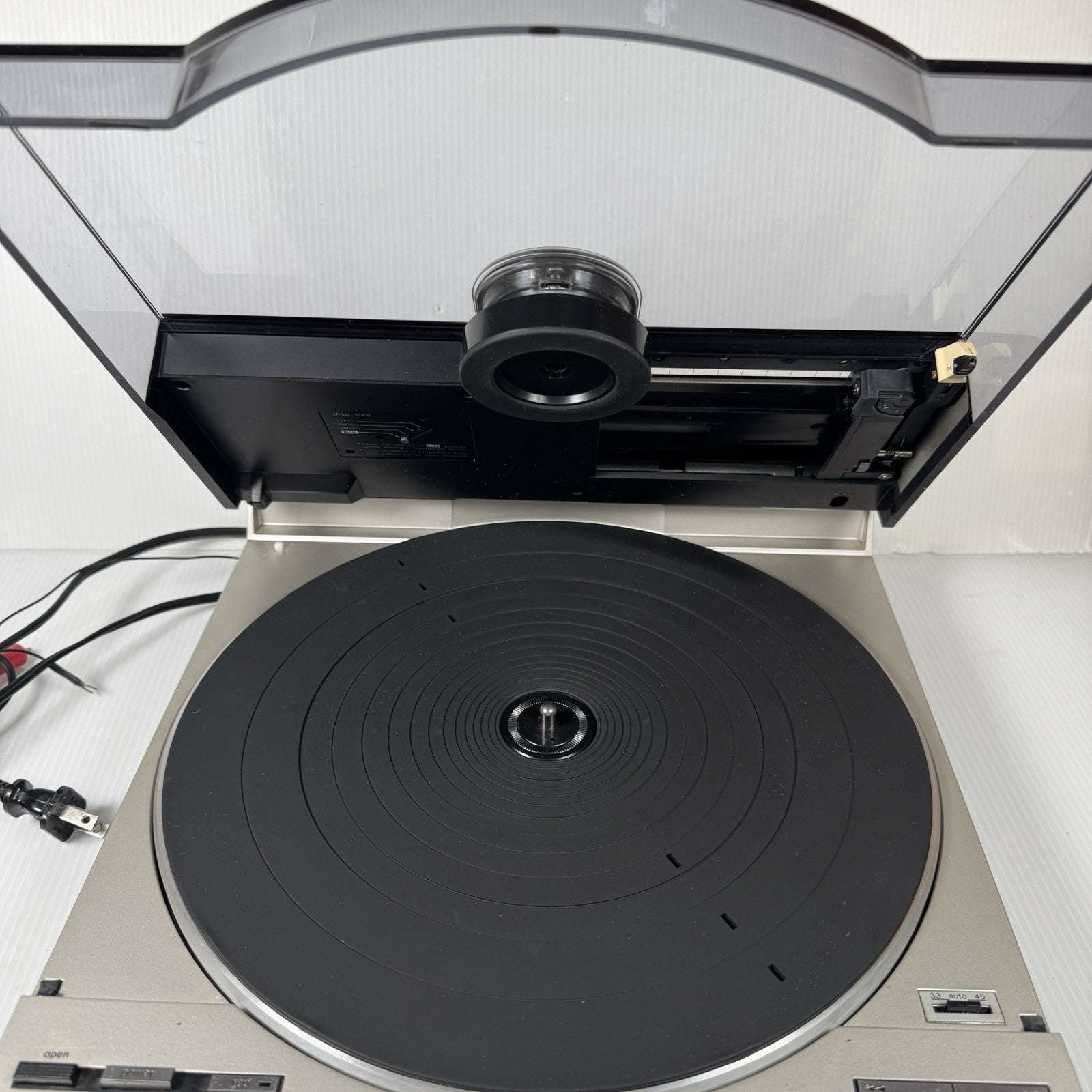Technics Quartz SL-7 Direct Drive Automatic Turntable System w/ Ortofon Stylus