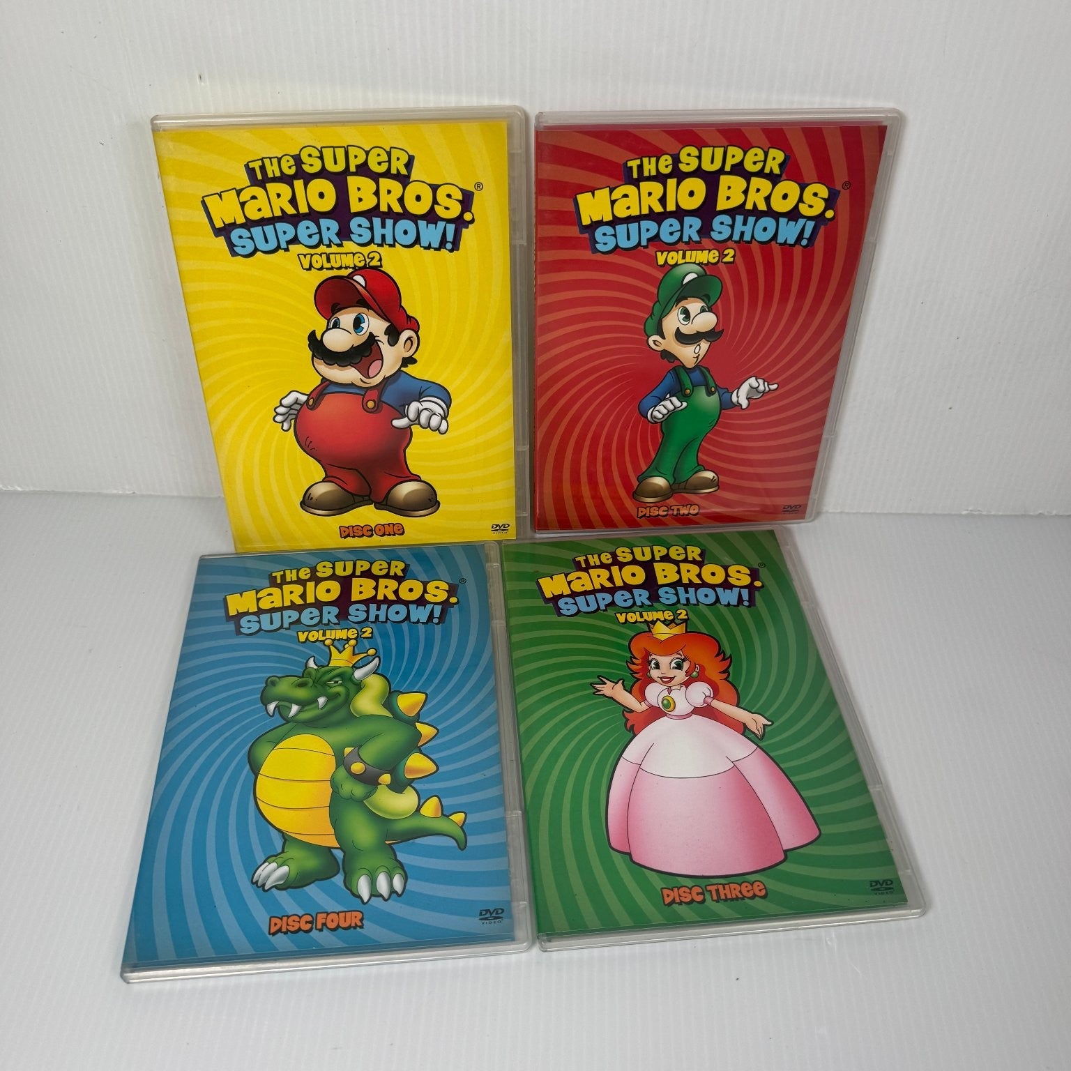 The Super Mario Bros. Super Show Volume 2 DVD 1989 Animated Series w/ Slipcover
