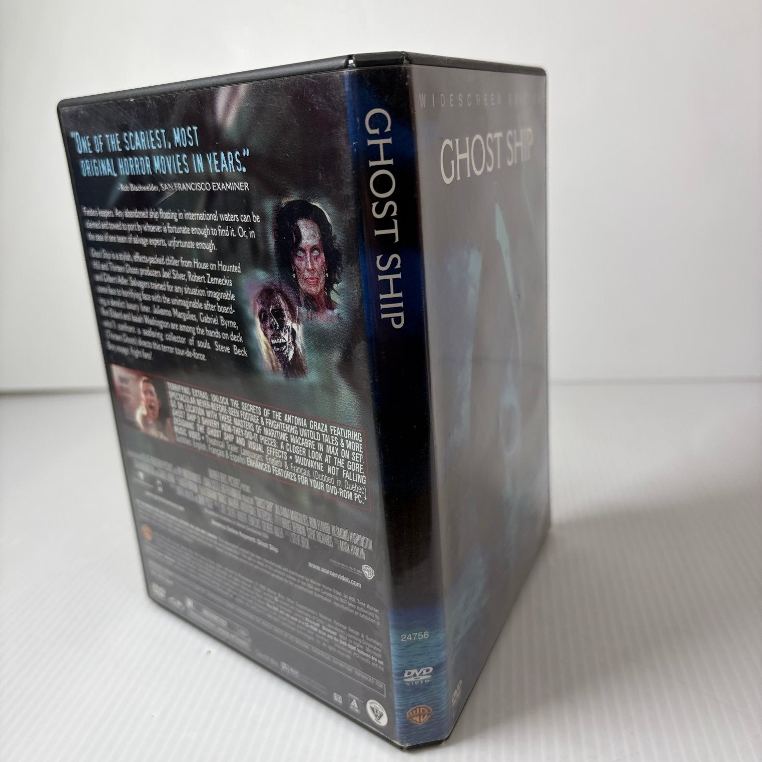 Ghost Ship DVD 2002 Widescreen Edition Steve Beck Horror Film