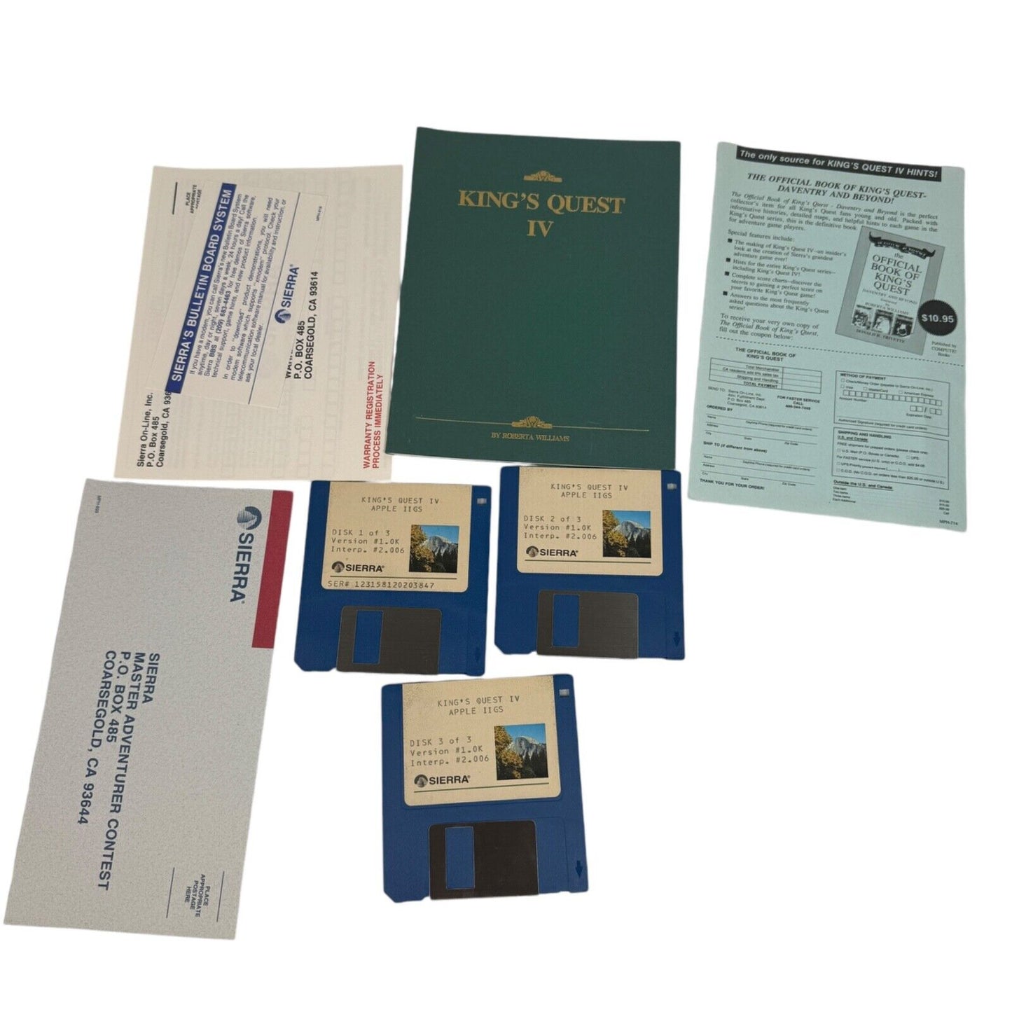 King's Quest IV - The Perils Of Rosella - Apple IIGS - Sierra 1988 (No Box Tray)