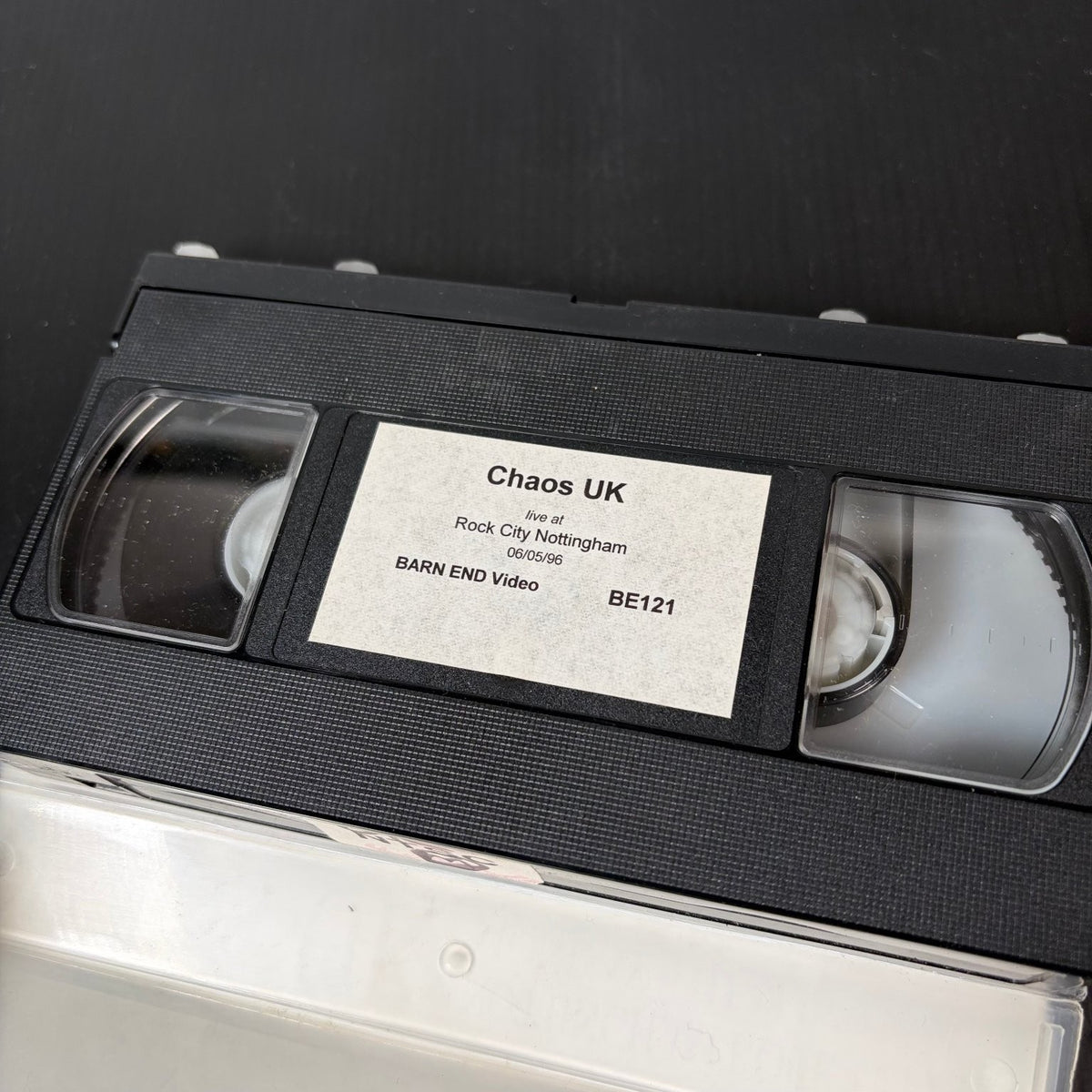 Chaos UK Live Rock City Nottingham 1996 Punk Hardcore Concert VHS Barn End Video