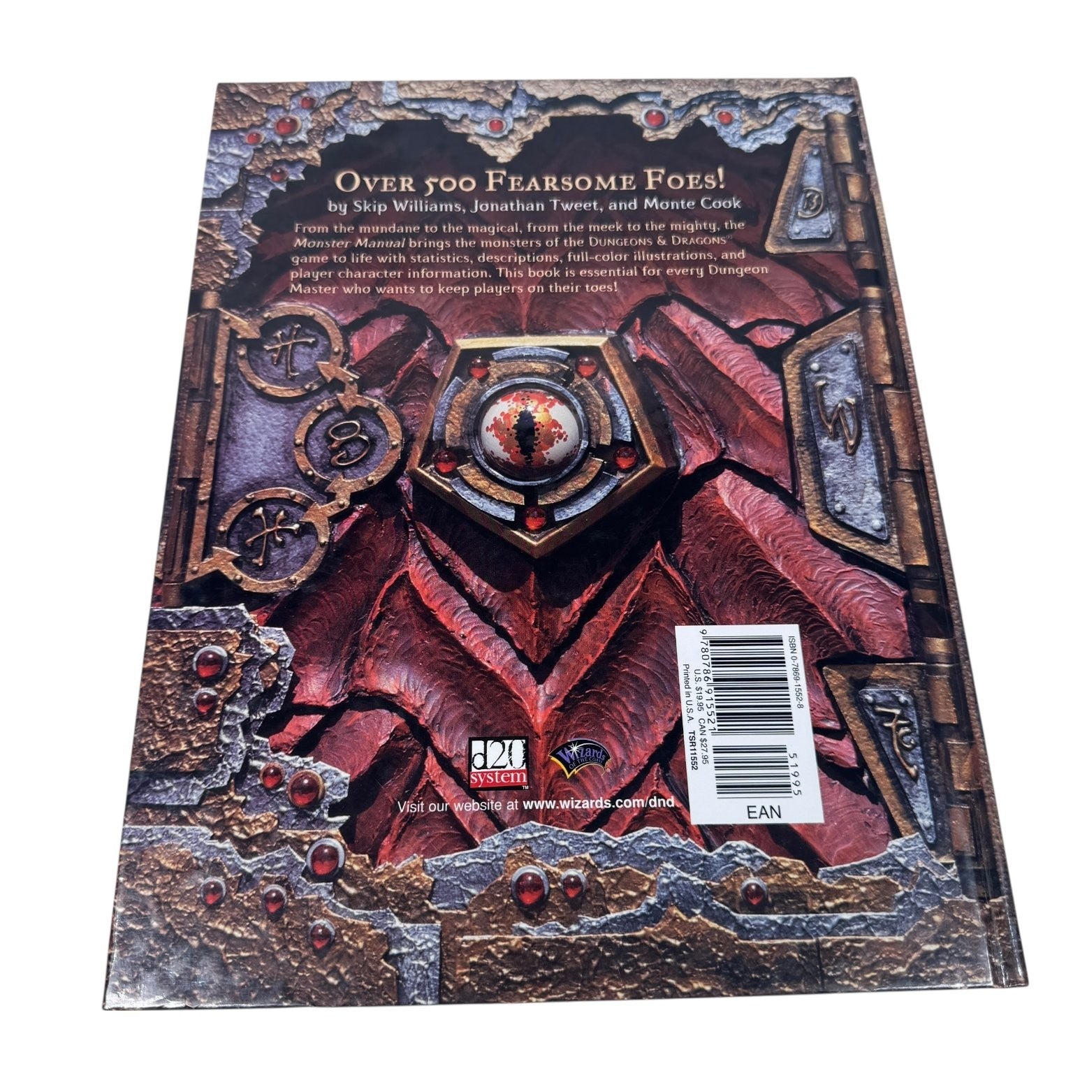 Dungeons & Dragons Monster Manual Core Rulebook III 2000 First Print