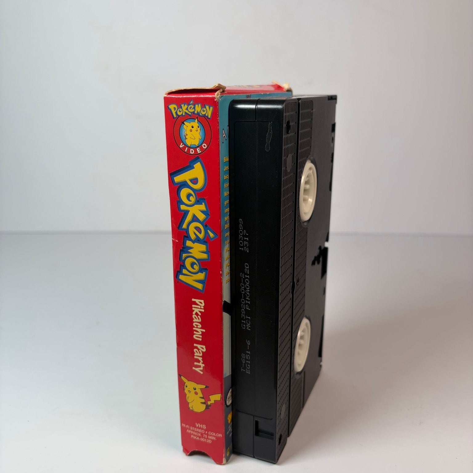 Pokemon Pikachu Party VHS 1999 Anime Kids Pioneer