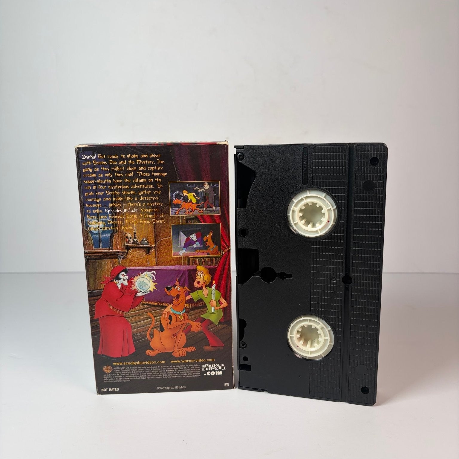 Scooby-Doo's Spookiest Tales VHS 2001 Cartoon Network Warner Bros
