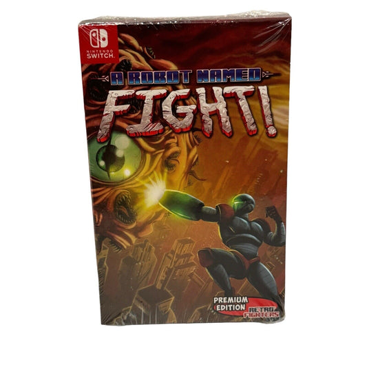 A Robot Named Fight! Retro Fighters Premium Edition (Switch) NEW SEALED