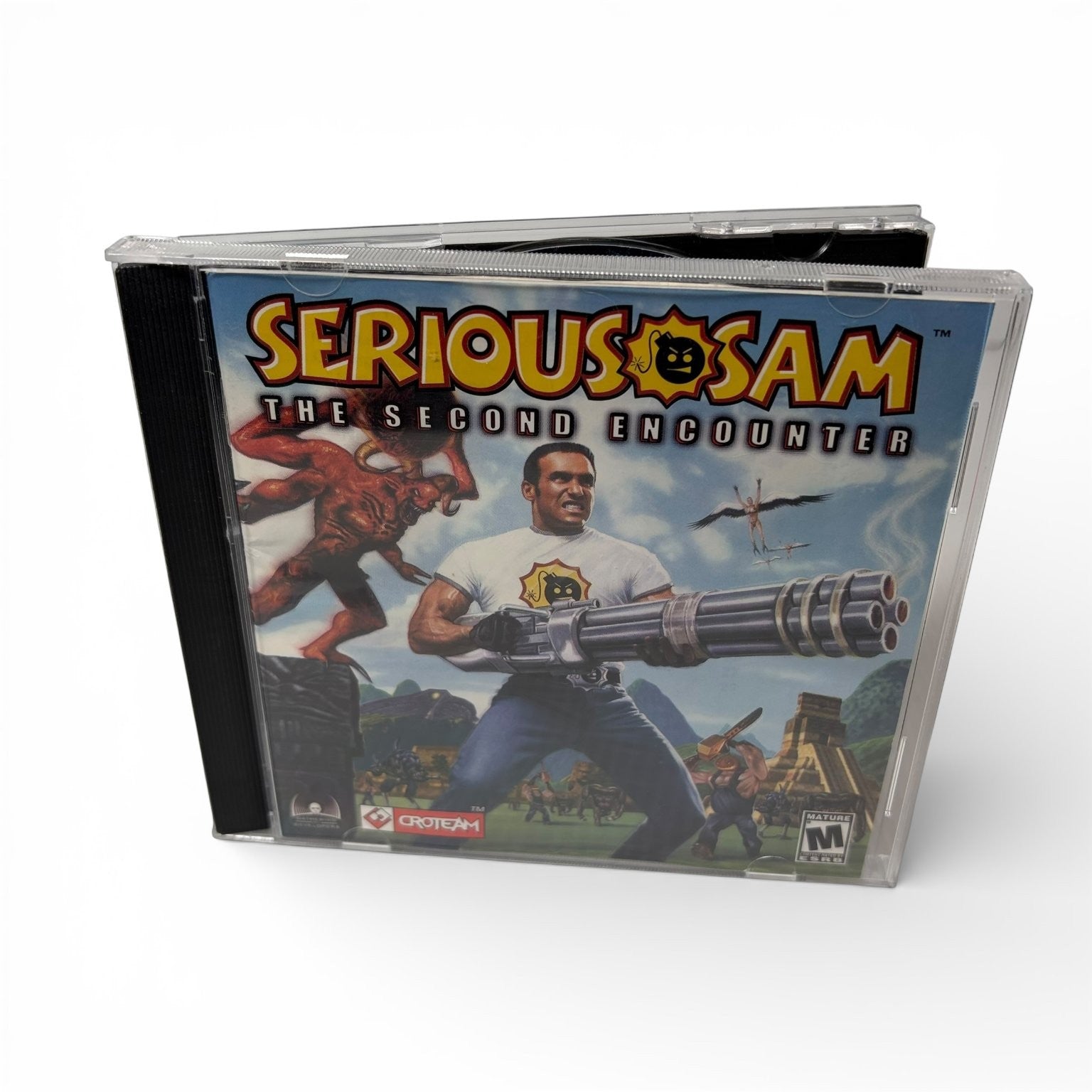 Serious Sam The Second Encounter PC Video Game FPS Shooter Multiplayer