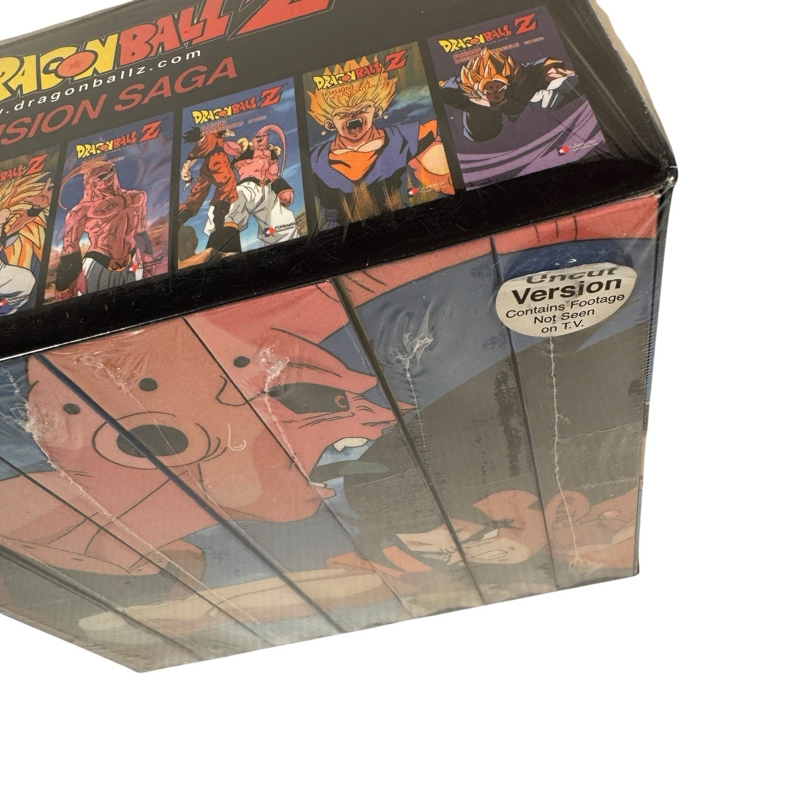 Dragon Ball Z FUSION Saga VHS Box Set UNCUT Rare Collectible DBZ Tapes Sealed