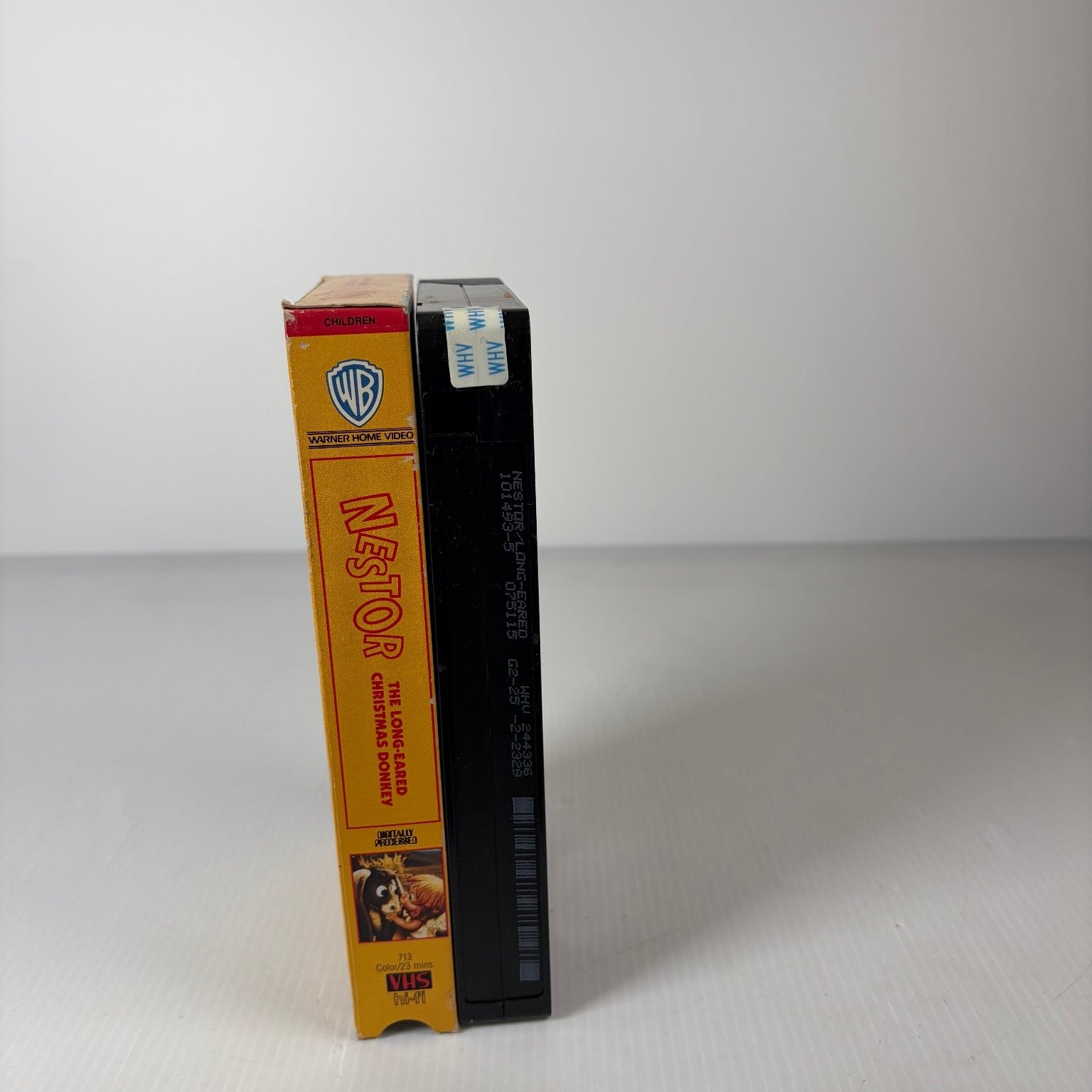 Nestor The Long-Eared Christmas Donkey VHS 1977 Rankin Bass Warner Home Video