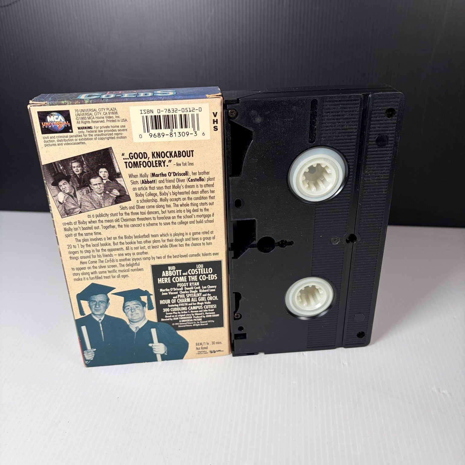 Here Come The Co-Eds VHS 1945 Comedy Bud Abbott Lou Costello MCA Universal