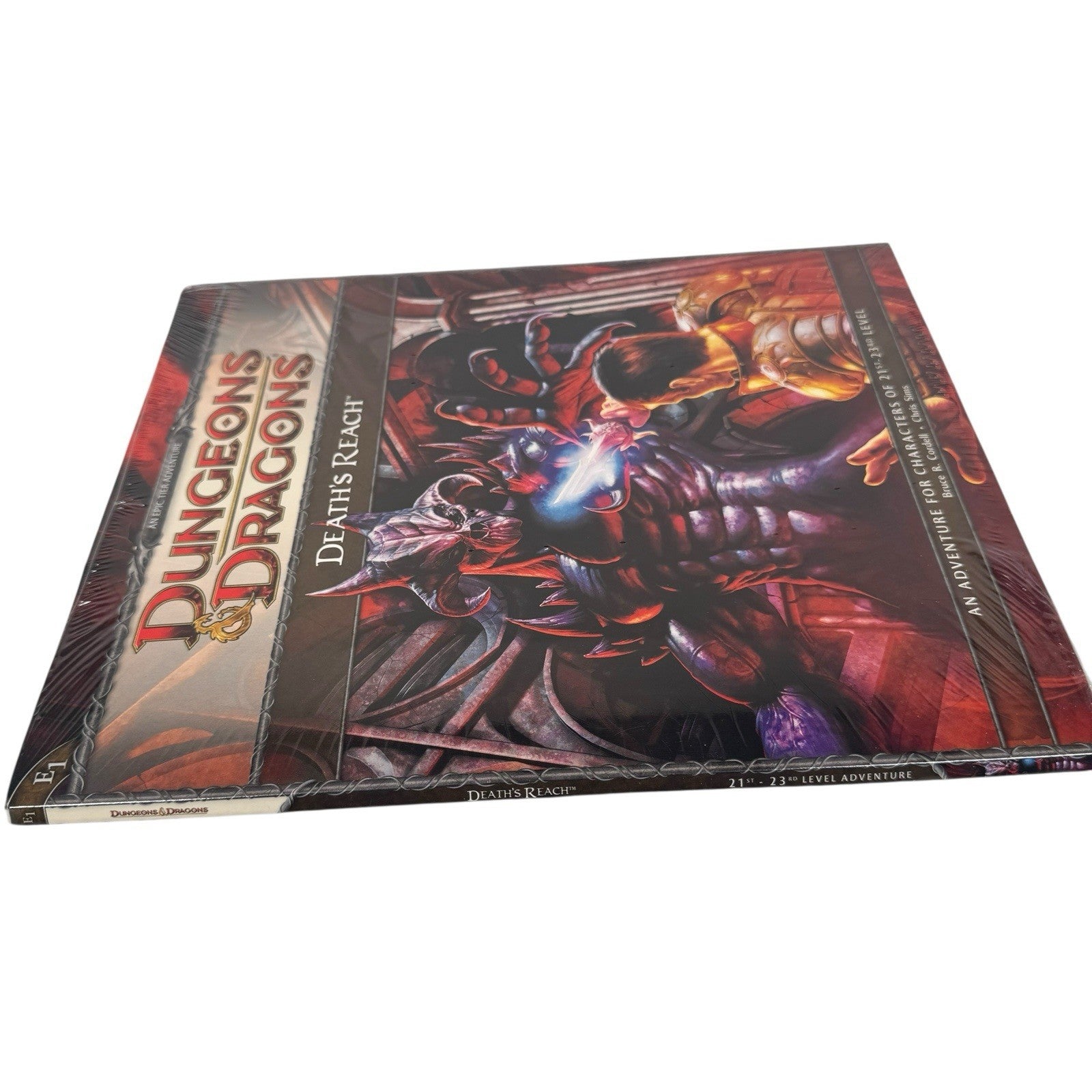 Dungeons Dragons Death's Reach Adventure 21st-23rd Level Epic Module Sealed