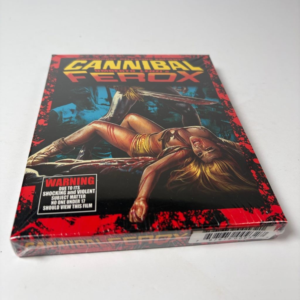 Cannibal Ferox Grindhouse Releasing 3 Disc Deluxe Edition 2 Blu-ray + CD