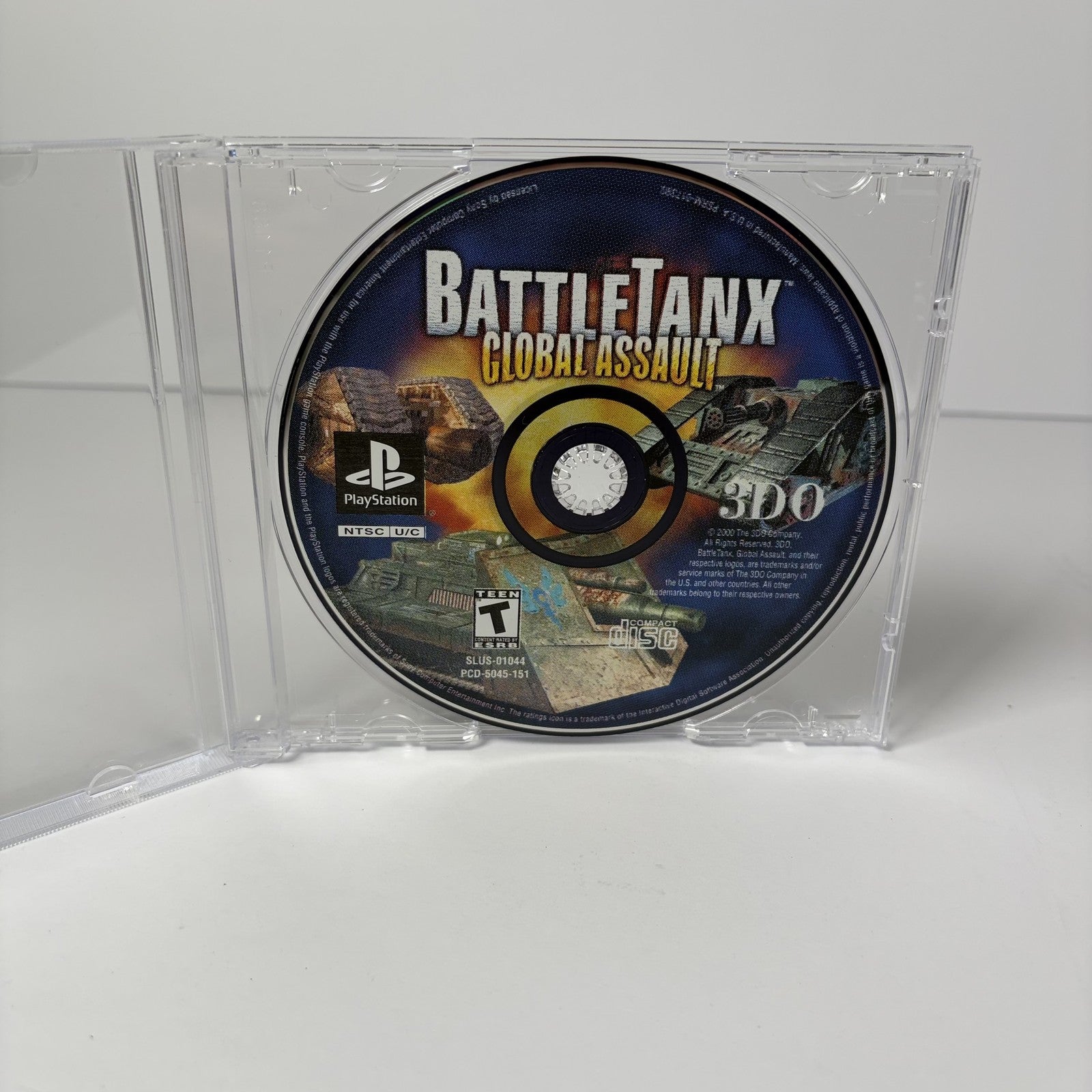 BattleTanx Global Assault Sony PlayStation 1 PS1 PSX NTSC Disc Only