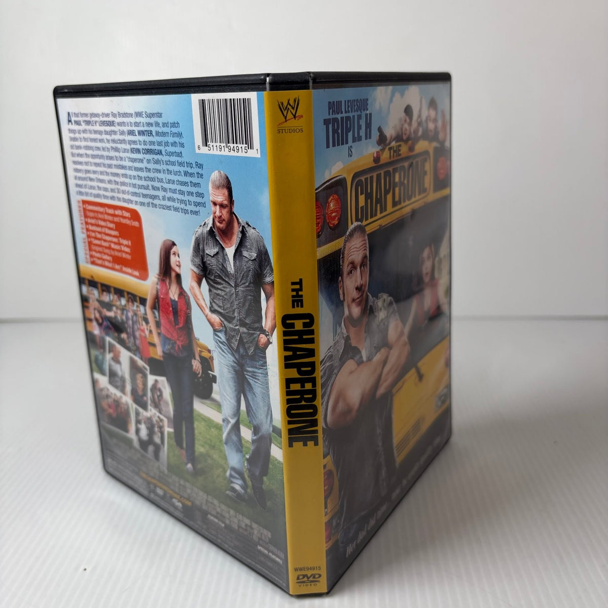 The Chaperone DVD 2011 Paul Levesque Triple H Ariel Winter Kevin Corrigan WWE