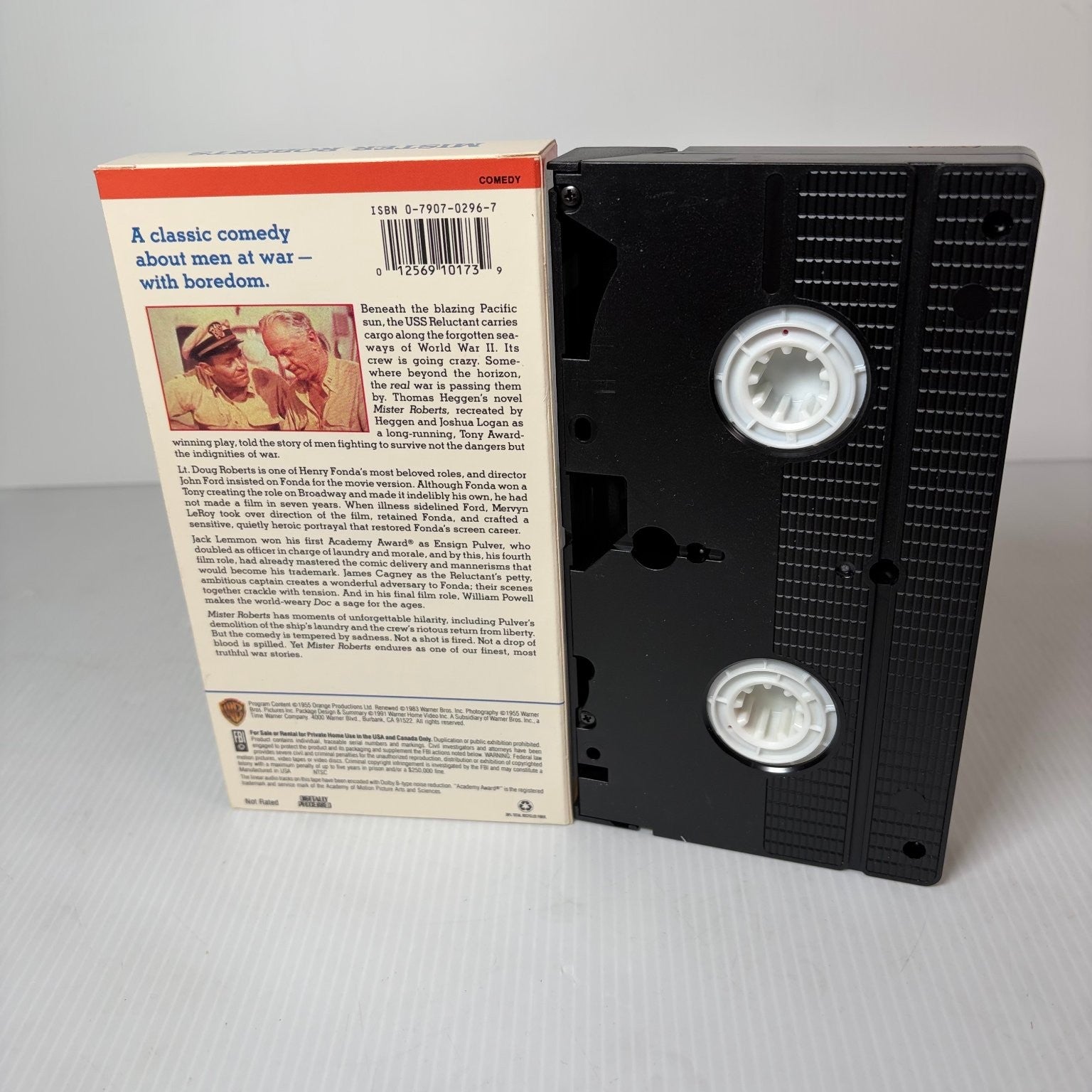 Mister Roberts VHS 1989 Comedy War Henry Fonda Jack Lemmon Warner Bros.