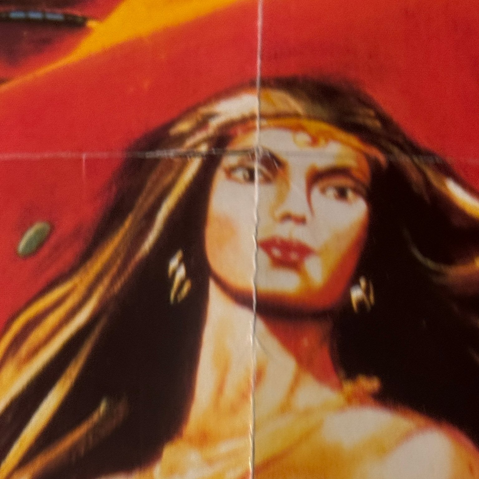The Lost Empire 1985 Original US Video Store Poster Lightning Video Fantasy