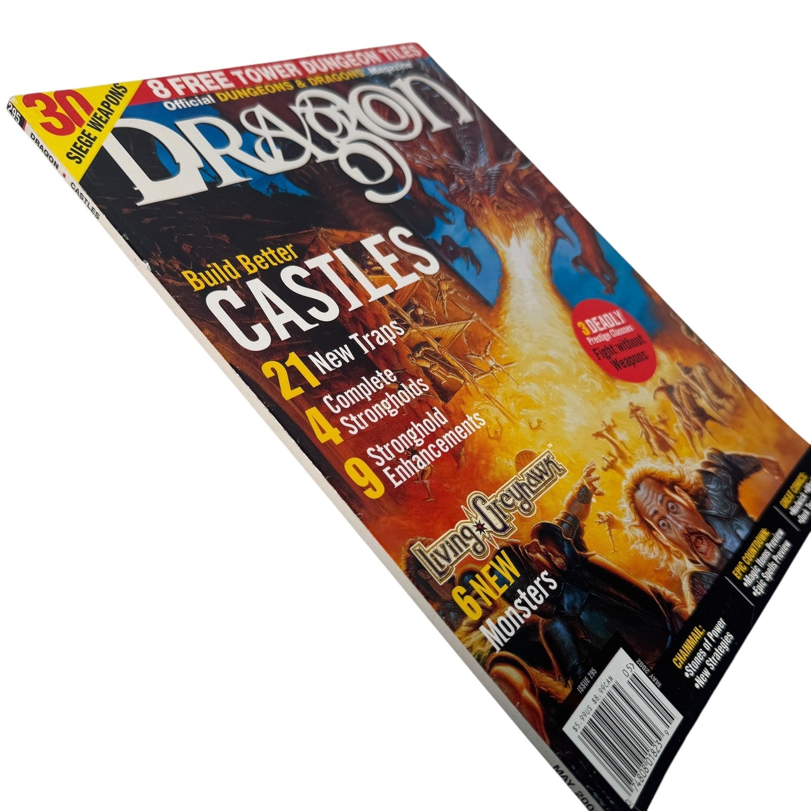 Vintage Dragon Magazine Issue 295 June 2002 Dungeons & Dragons Living Greyhawk