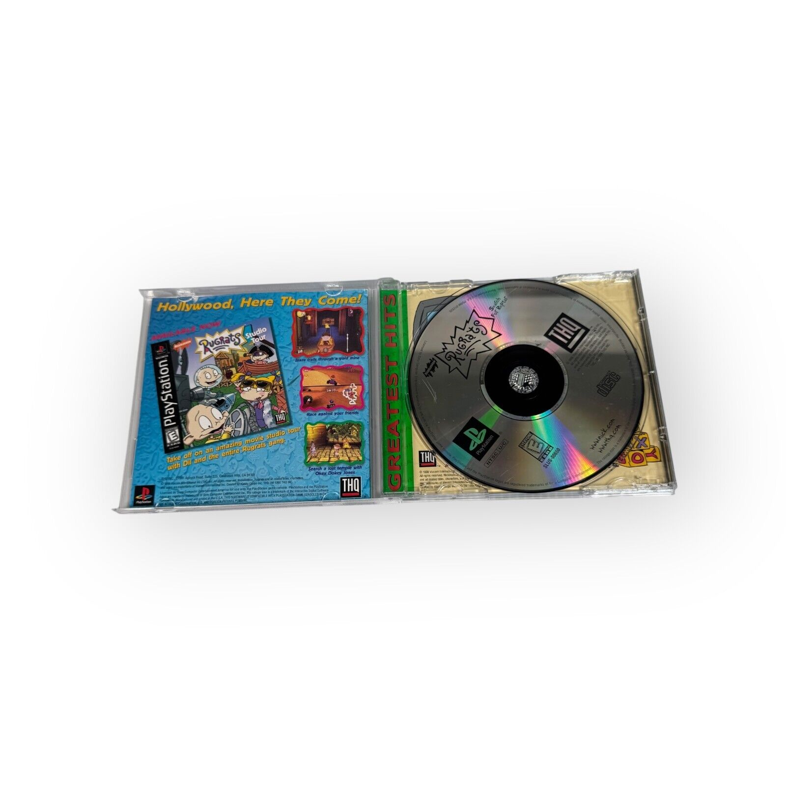 Rugrats Search for Reptar Playstation PS1 Greatest Hits Complete